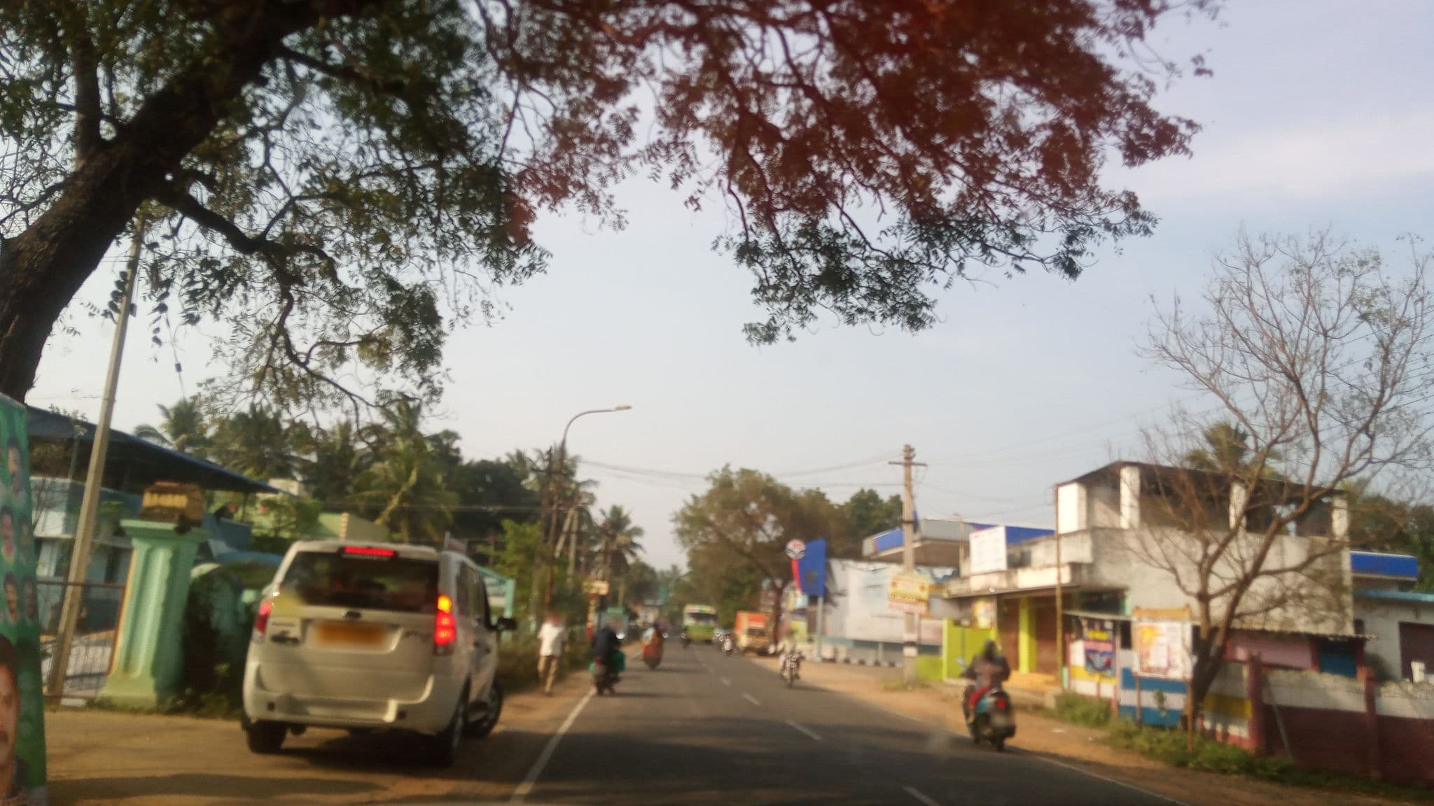 Street view near Oppili Residency, Tirunāgeswaram — © pradeepbv (CC BY-SA · Mapillary)