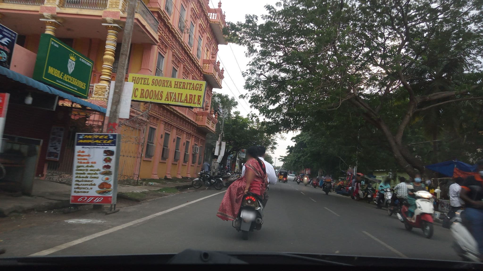 Street view near Hotel Soorya Heritage, Puducherry — © pradeepbv (CC BY-SA · Mapillary)