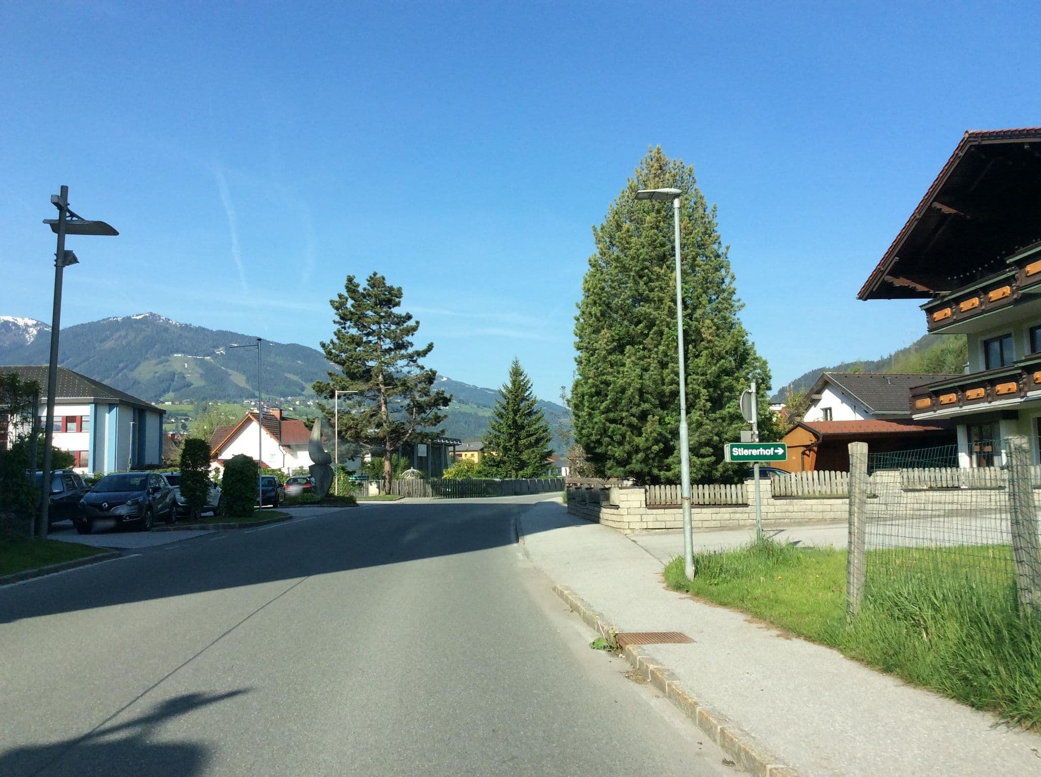 Street view near Jugendsporthaus, Schladming