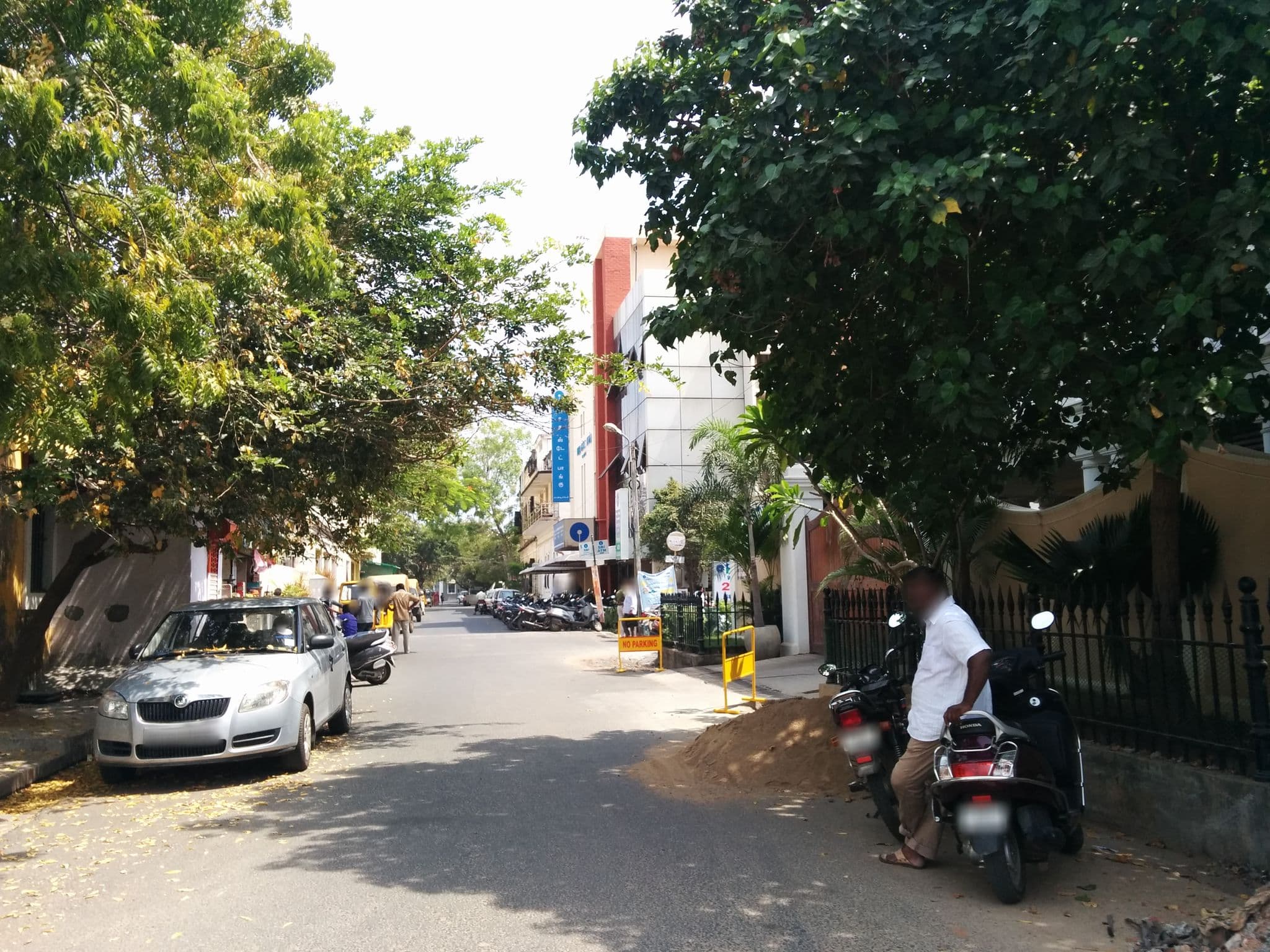Street view near Villa Shanti, Puducherry — © sashazykov (CC BY-SA · Mapillary)