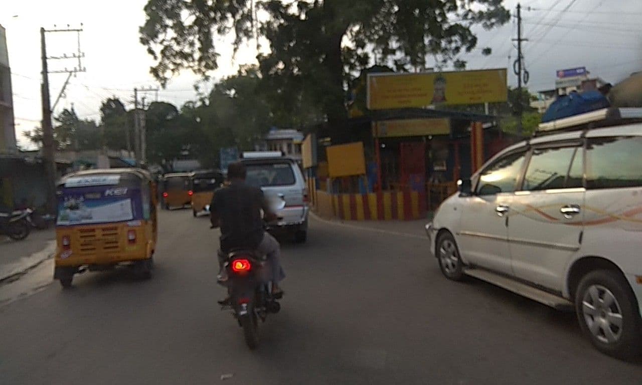 Street view near Poojith Residency, Tirupati — © natarajakaveeti (CC BY-SA · Mapillary)