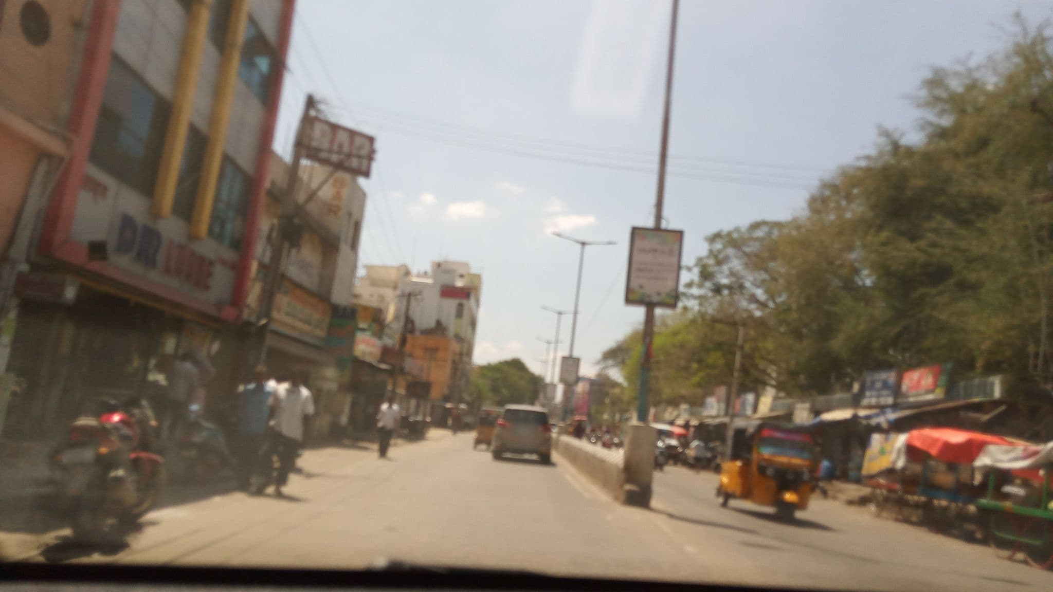 Street view near DRR Lodge, Tirupati — © pradeepbv (CC BY-SA · Mapillary)