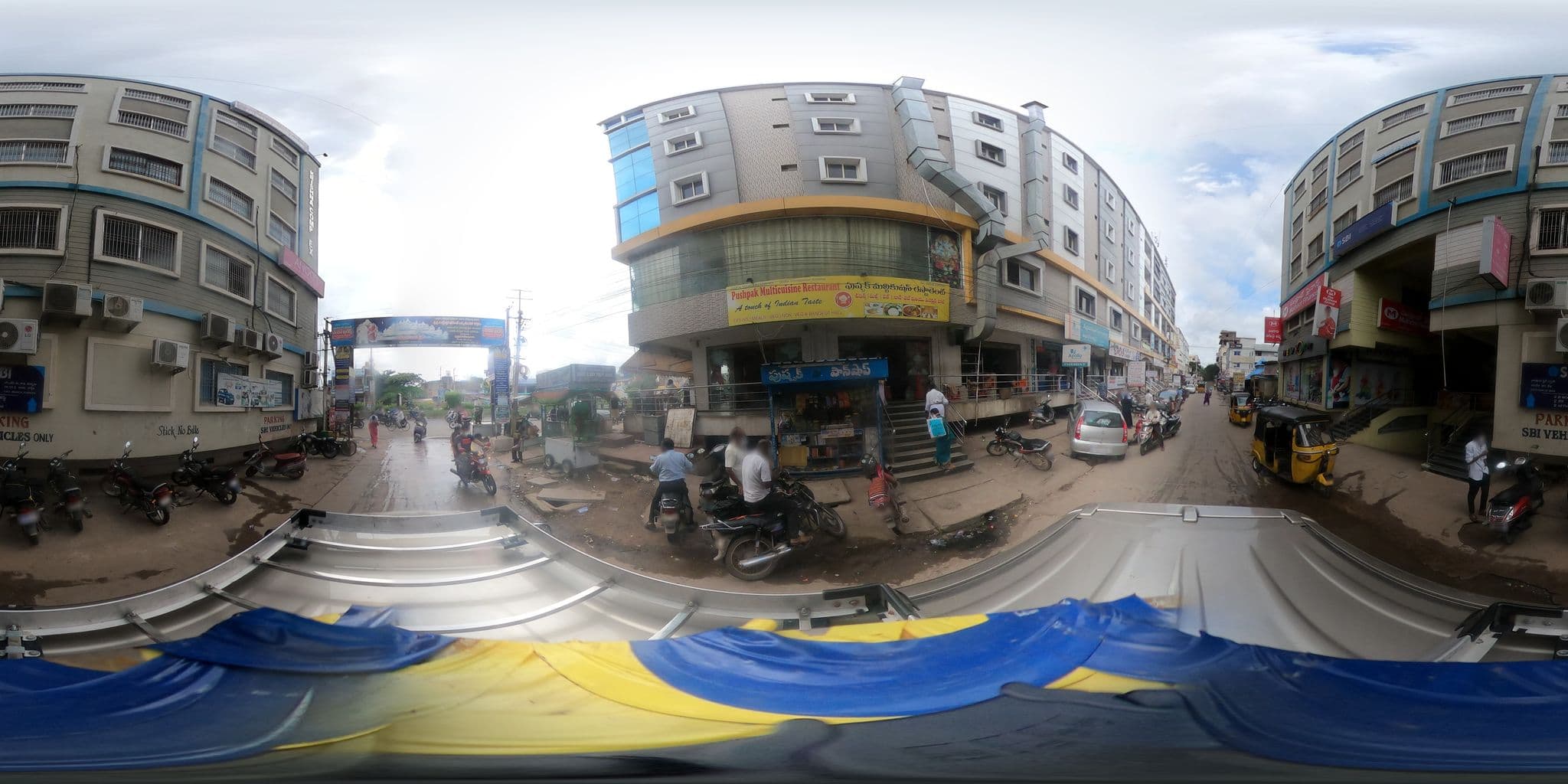 Street view near Kanishkaa Inn AC Lodge, Kurnool — © geomannar (CC BY-SA · Mapillary)
