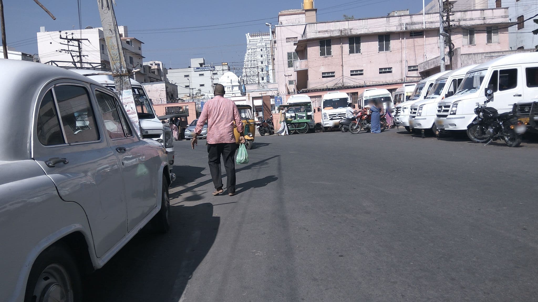 Street view near Haridwar Residency, Tirupati — © natarajakaveeti (CC BY-SA · Mapillary)