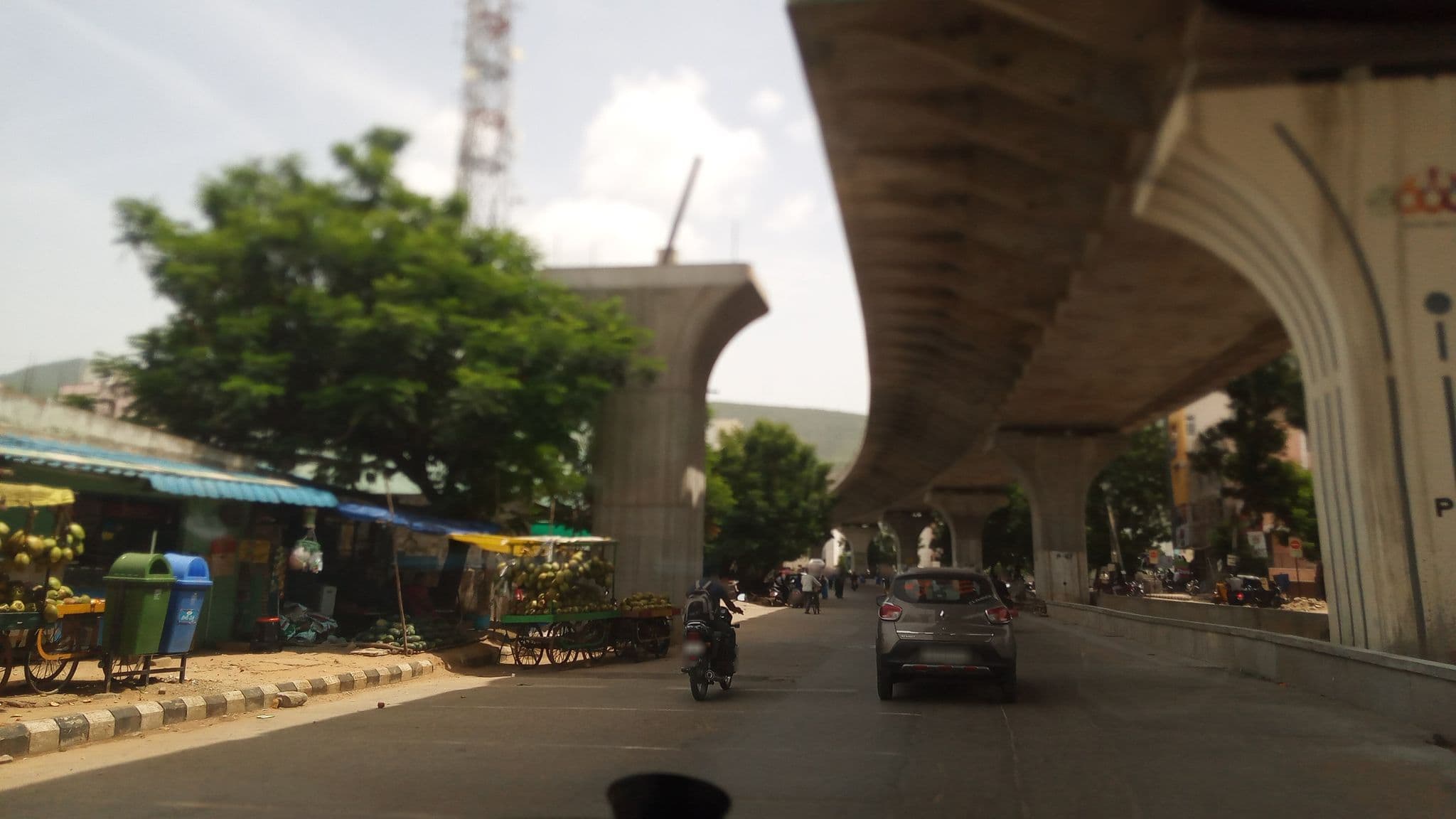 Street view near Jayasym Inn, Akkarampalle — © pradeepbv (CC BY-SA · Mapillary)