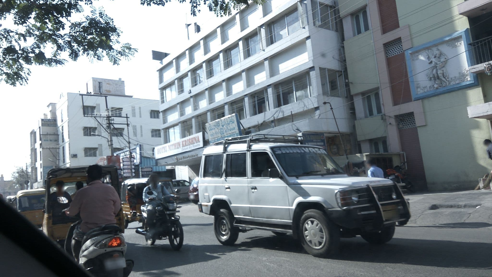 Street view near Ramsun Residency, Tirupati — © natarajakaveeti (CC BY-SA · Mapillary)