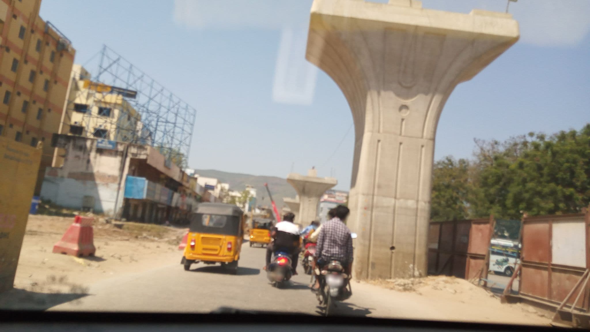 Street view near Hotel Govind Heights, Tirupati — © pradeepbv (CC BY-SA · Mapillary)