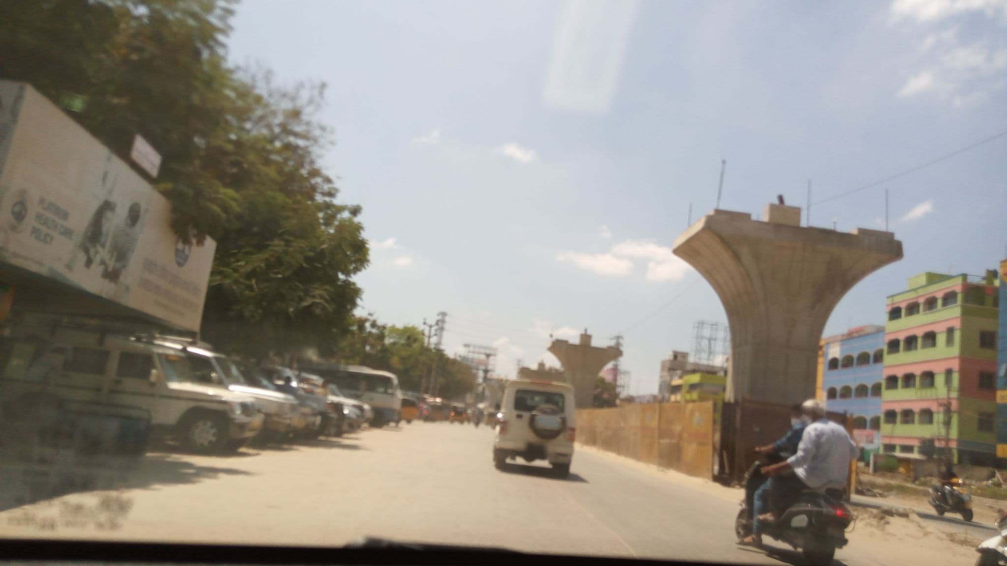 Street view near Hotel Garuda, Tirupati — © pradeepbv (CC BY-SA · Mapillary)