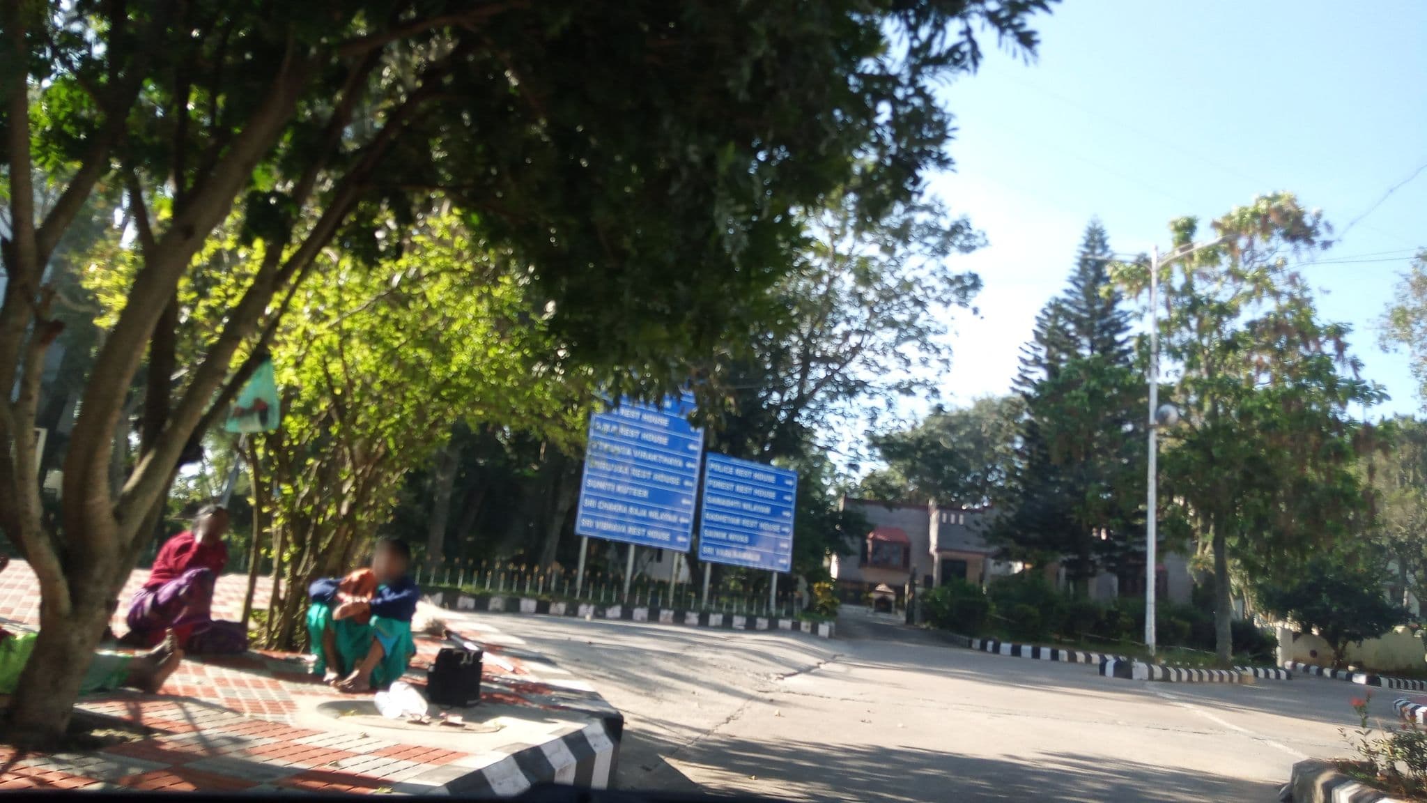 Street view near Swarna Thirumala Guest House, Tirumala — © pradeepbv (CC BY-SA · Mapillary)