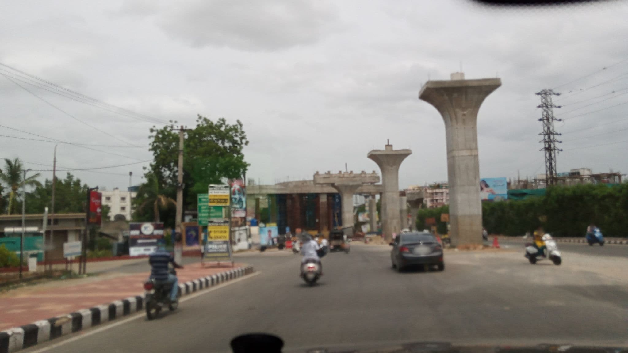 Street view near Nayath Serviced Apartments, Tirupati — © pradeepbv (CC BY-SA · Mapillary)