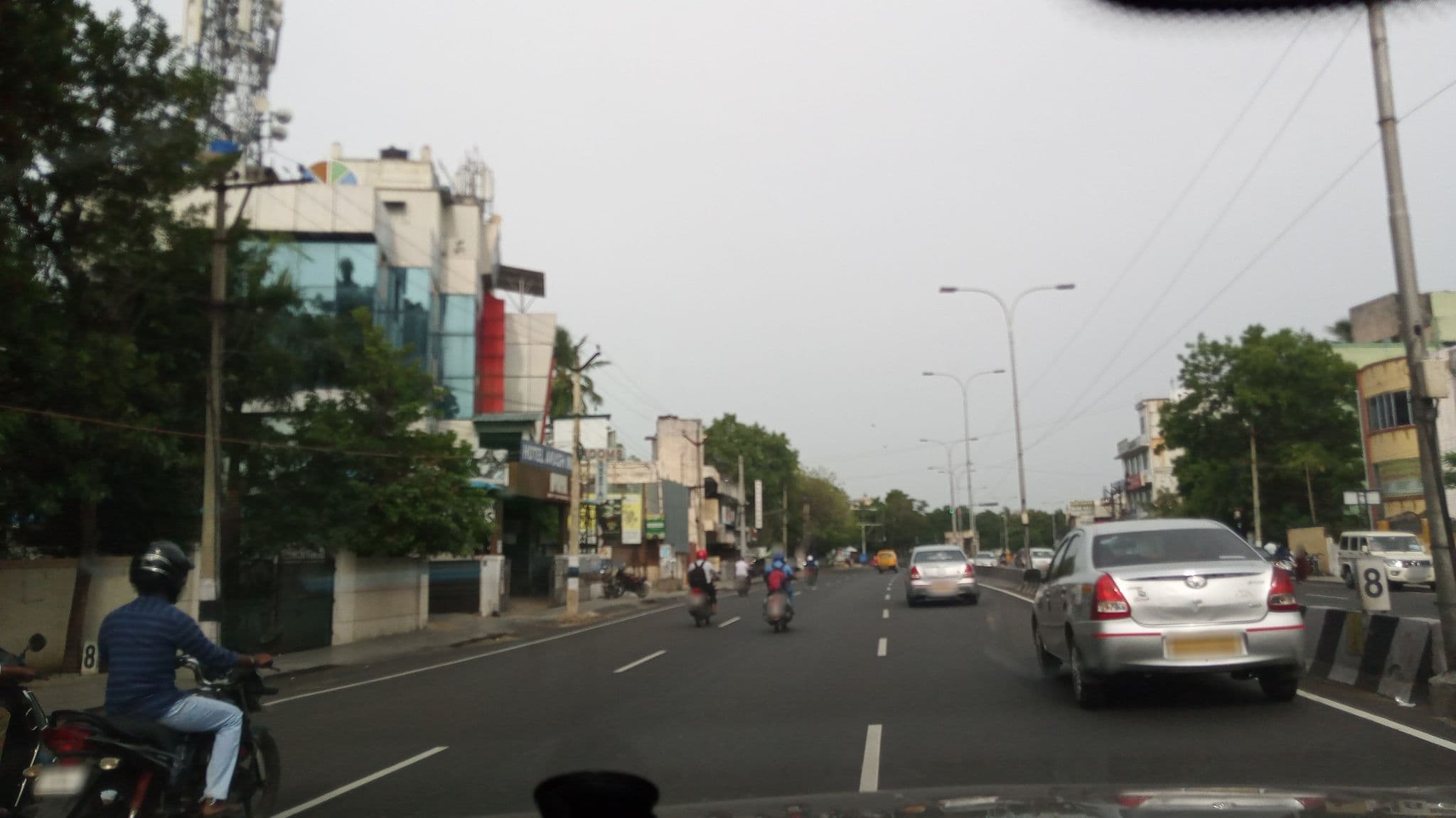 Street view near Akash Inn, Saint Thomas Mount — © pradeepbv (CC BY-SA · Mapillary)