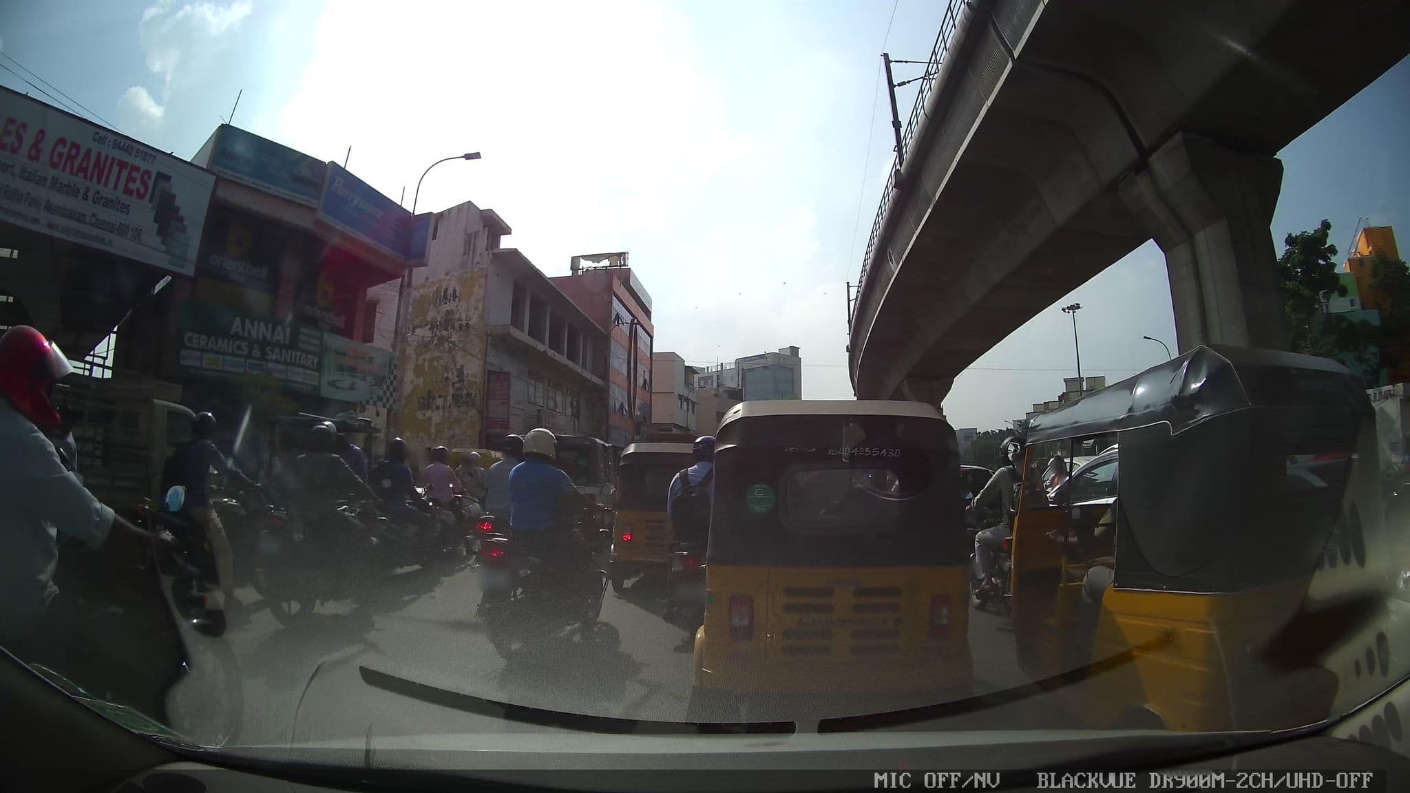 Street view near Amrita Inn, Nerkunram — © muthu (CC BY-SA · Mapillary)