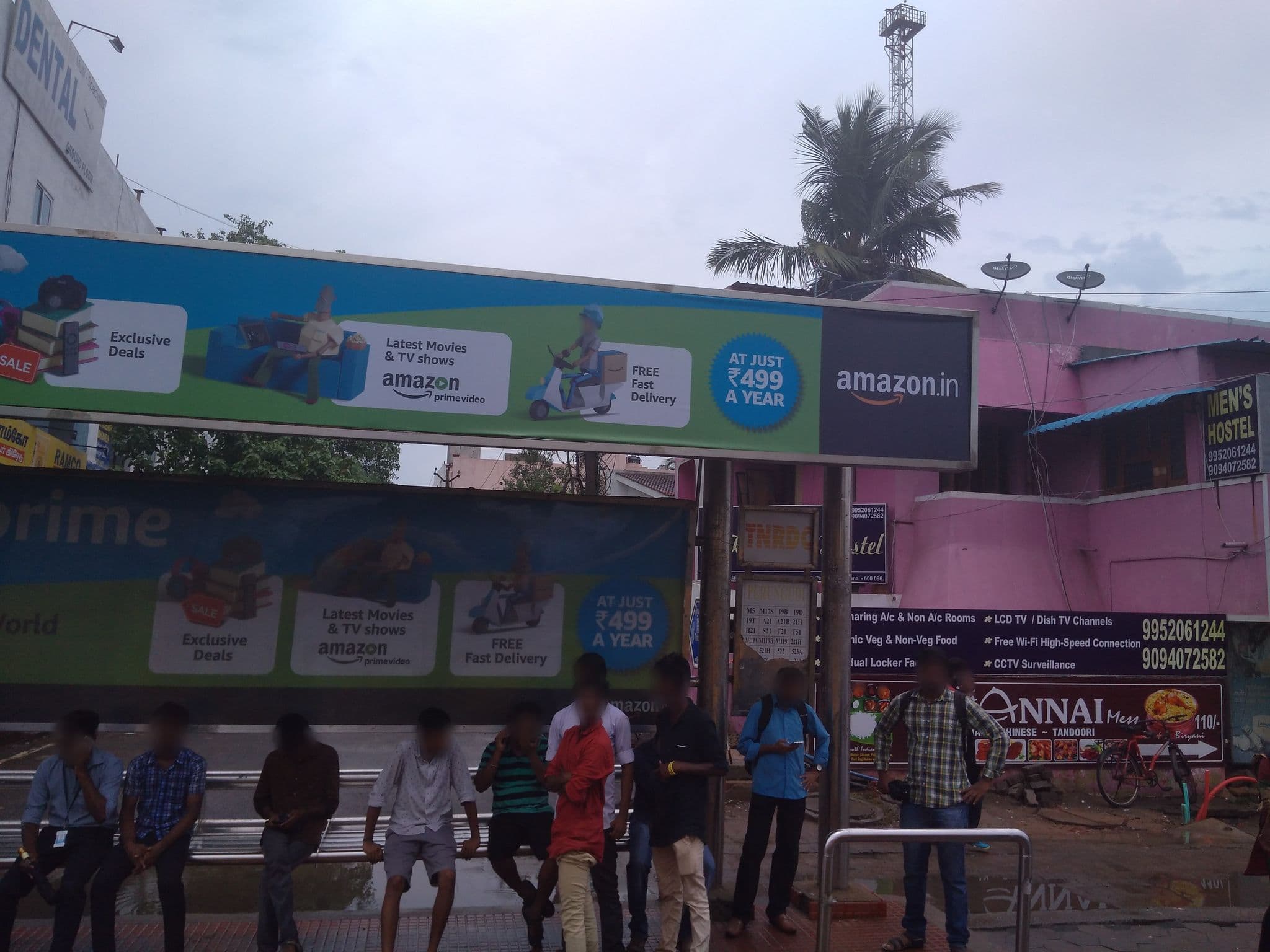 Street view near Temple Bay Ashok Beach Resort, Perungudi — © ephu (CC BY-SA · Mapillary)