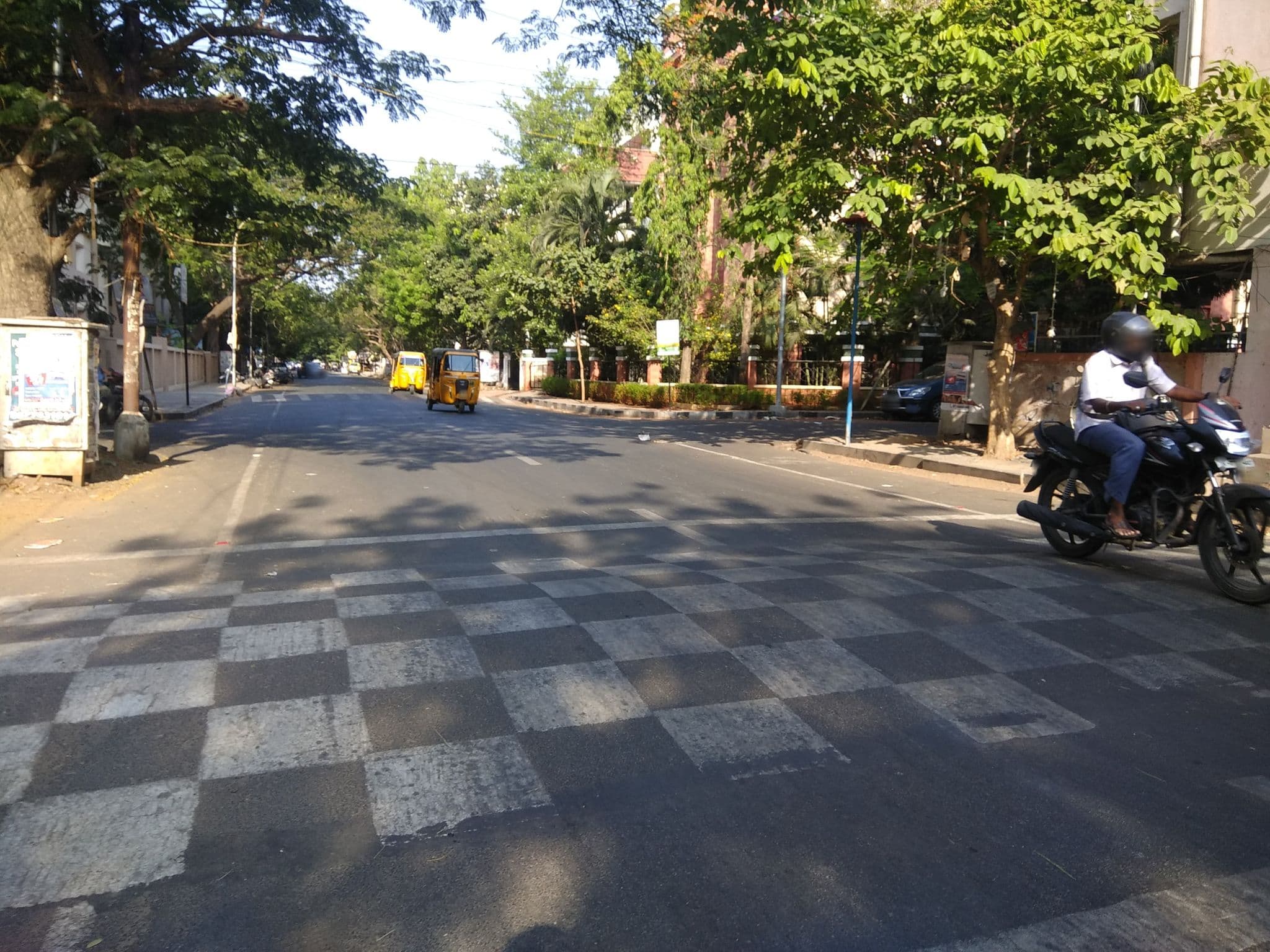 Street view near Annsun Boutique Hotel, Gāndhī Nagar — © vedachalam (CC BY-SA · Mapillary)