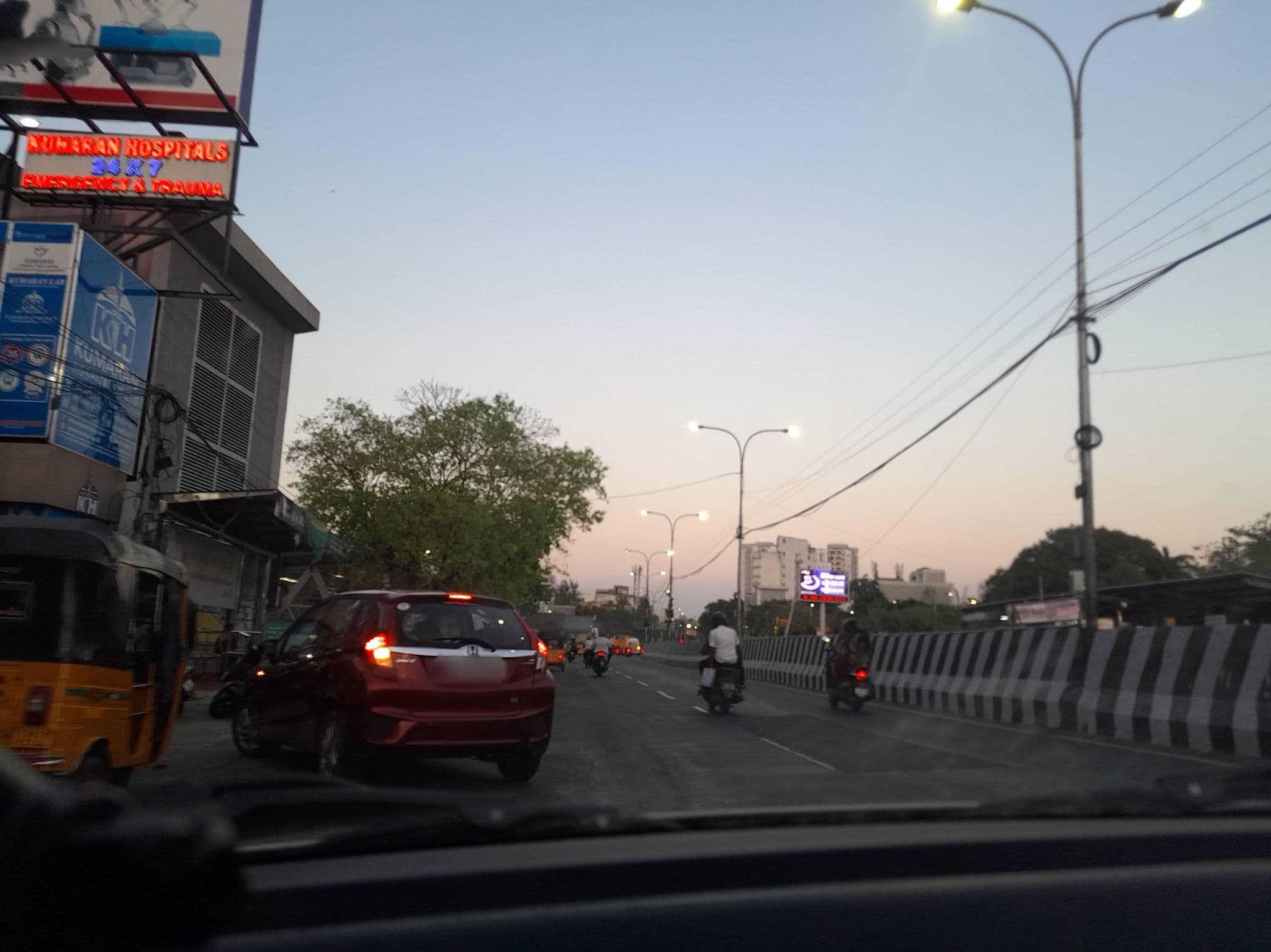 Street view near The Pride Hotel, Chennai, Chennai — © jegadeeshcumta (CC BY-SA · Mapillary)