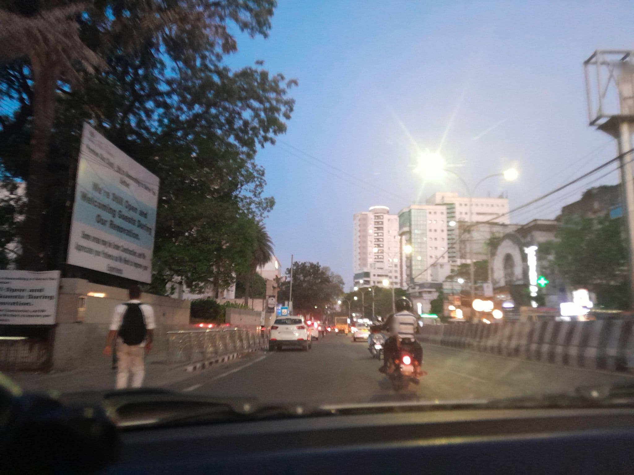 Street view near Hotel Abu Palace Chennai, Chennai — © jegadeeshcumta (CC BY-SA · Mapillary)