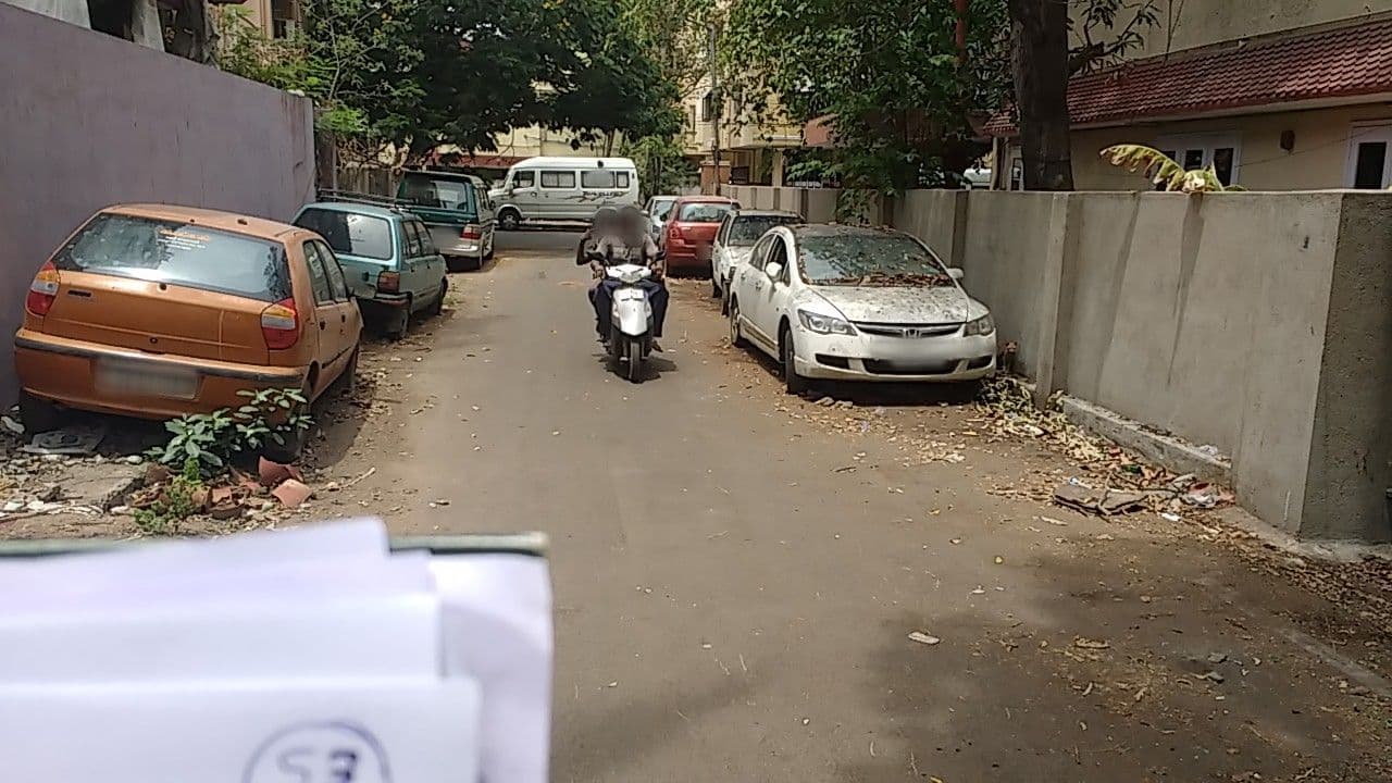 Street view near Sterling Holiday Resort Ltd., Nerkunram — © santhosh (CC BY-SA · Mapillary)
