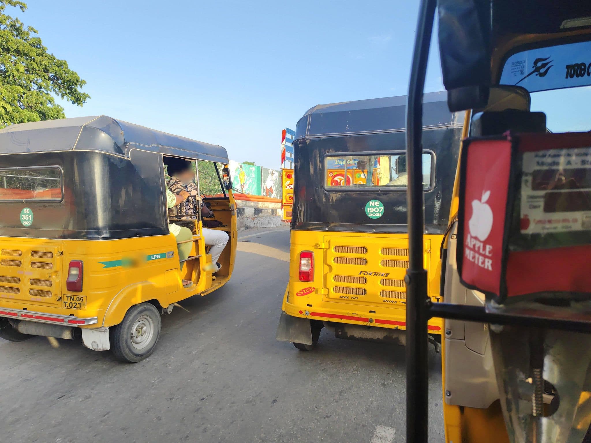 Street view near Hotel Imperial Plaza, Chennai — © Prathibaak (CC BY-SA · Mapillary)