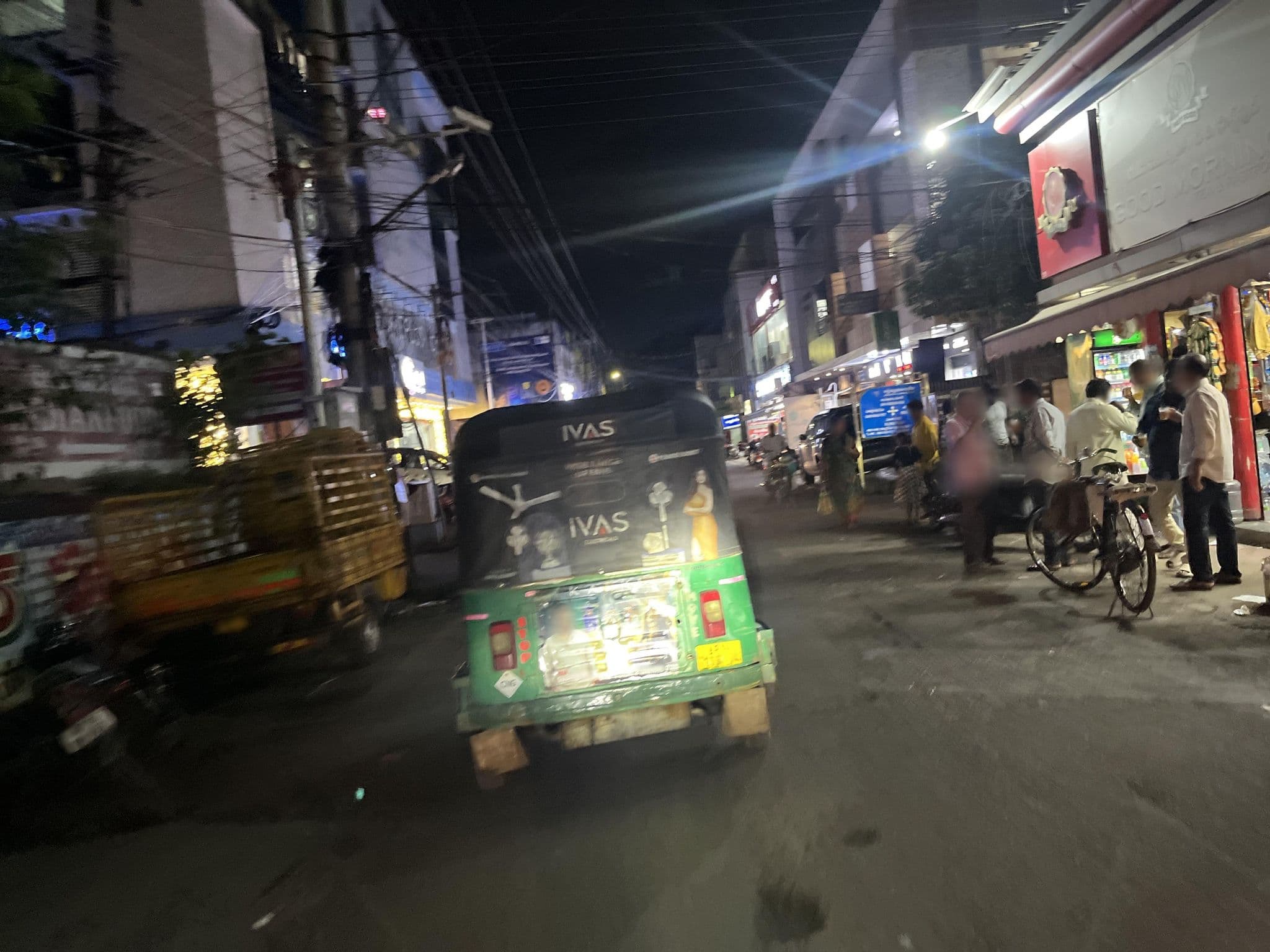 Street view near OYO 1774 Hotel Keerthi's Anupama, Vijayawada — © dheerchouhan (CC BY-SA · Mapillary)
