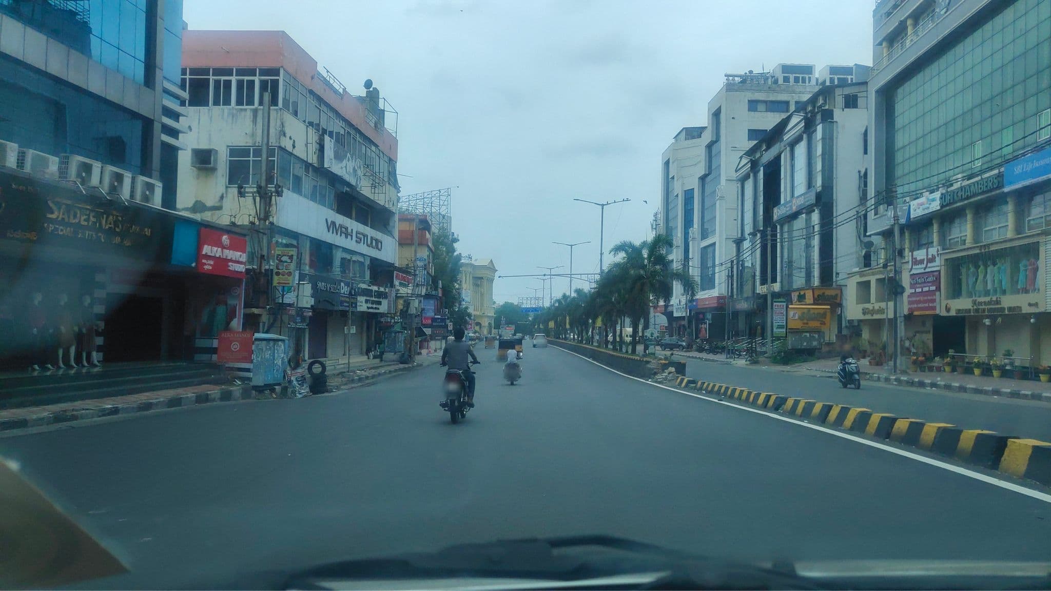 Street view near Manira Service Apartment, Hyderabad — © vijayabhasker (CC BY-SA · Mapillary)