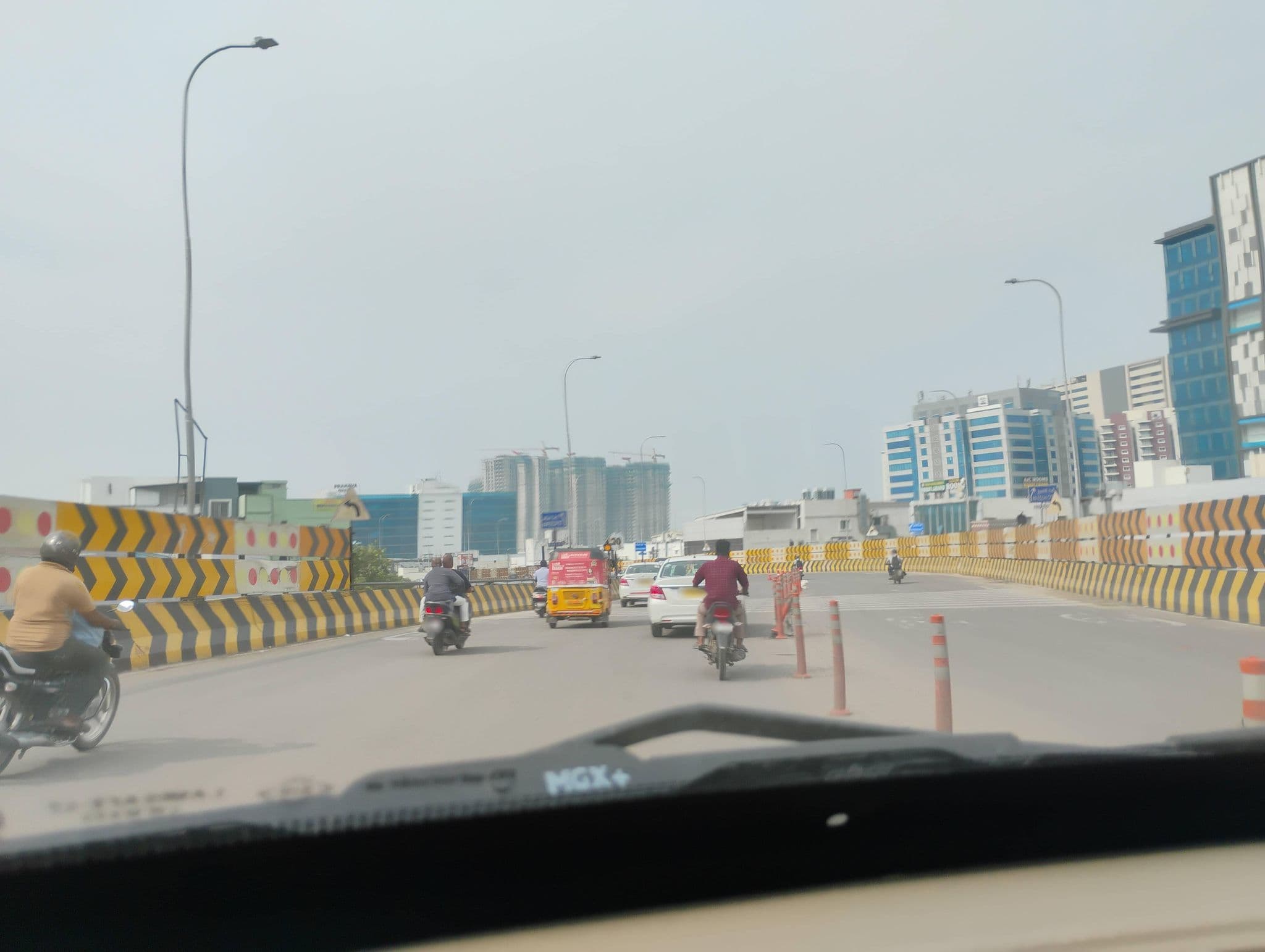 Street view near Sunshine Suites, Kukatpally — © Hema_Seema (CC BY-SA · Mapillary)