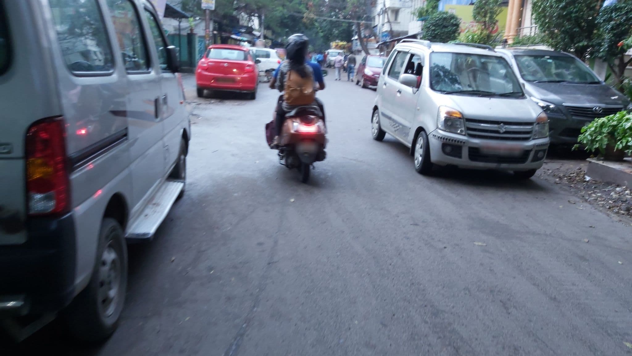 Street view near SITARA PARADISE, Rāniganj — © sharonvalli (CC BY-SA · Mapillary)