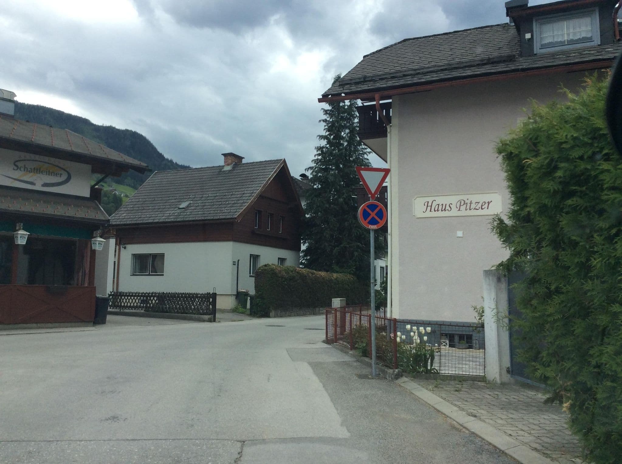 Street view near Villa Florl, Schladming