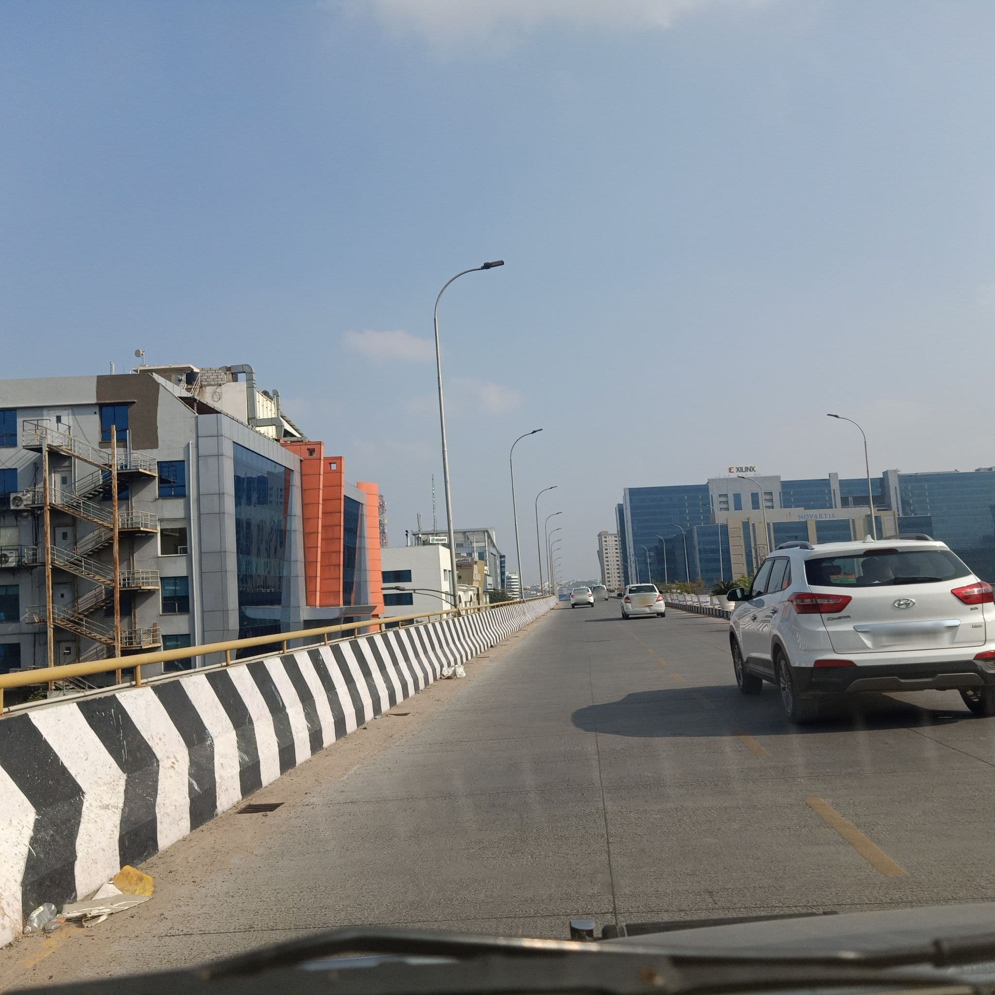 Street view near Kalpatharuvu Homes, Nārsingi — © dharma9885 (CC BY-SA · Mapillary)