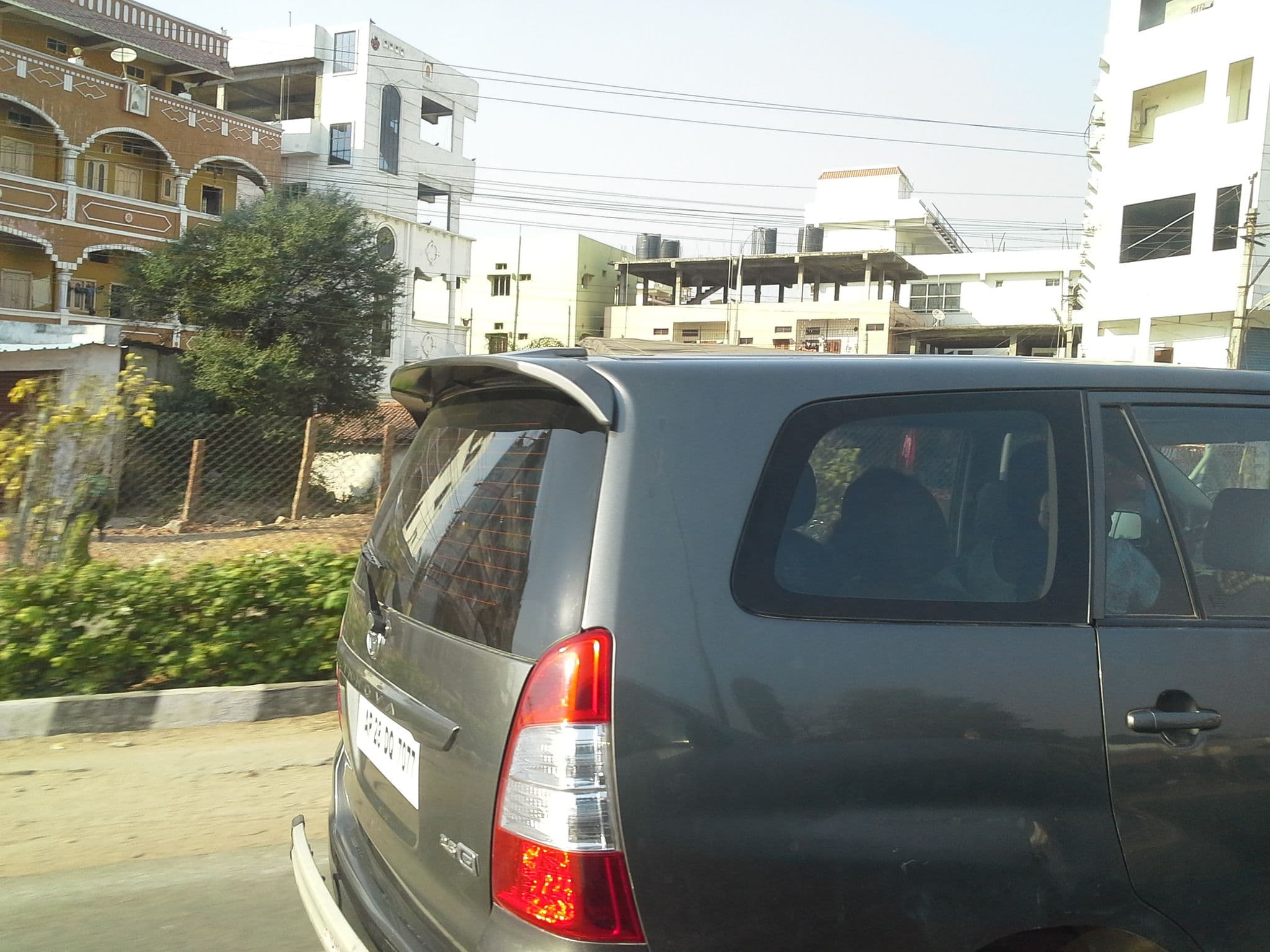Street view near Hotel Neem Tree Hyderabad Airport, Shamshabad — © omnibus (CC BY-SA · Mapillary)