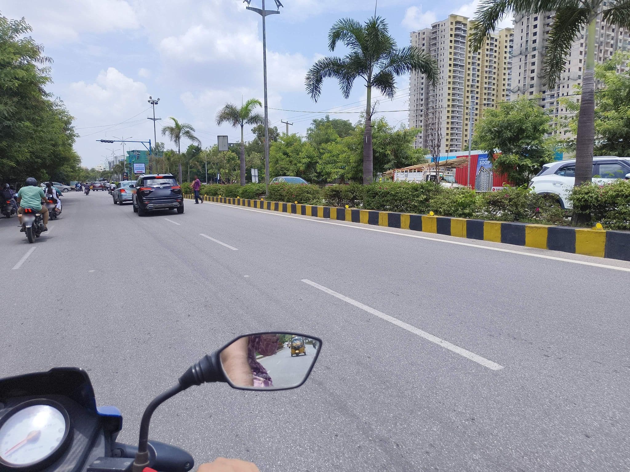 Street view near Sudha Hotel, Kukatpally — © Anjani123 (CC BY-SA · Mapillary)