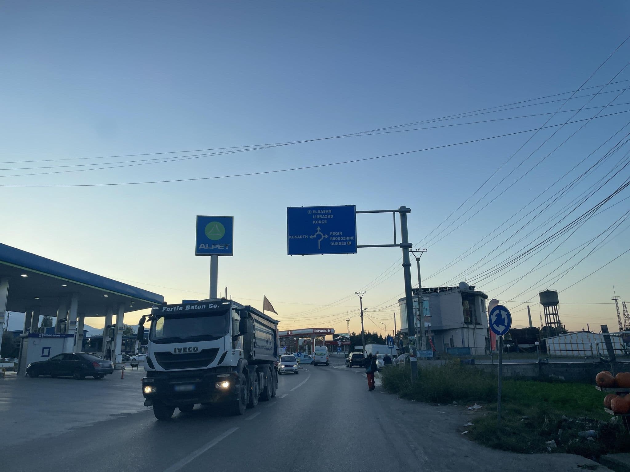 Street view near Alpet hotel, Elbasan — © merkuri (CC BY-SA · Mapillary)