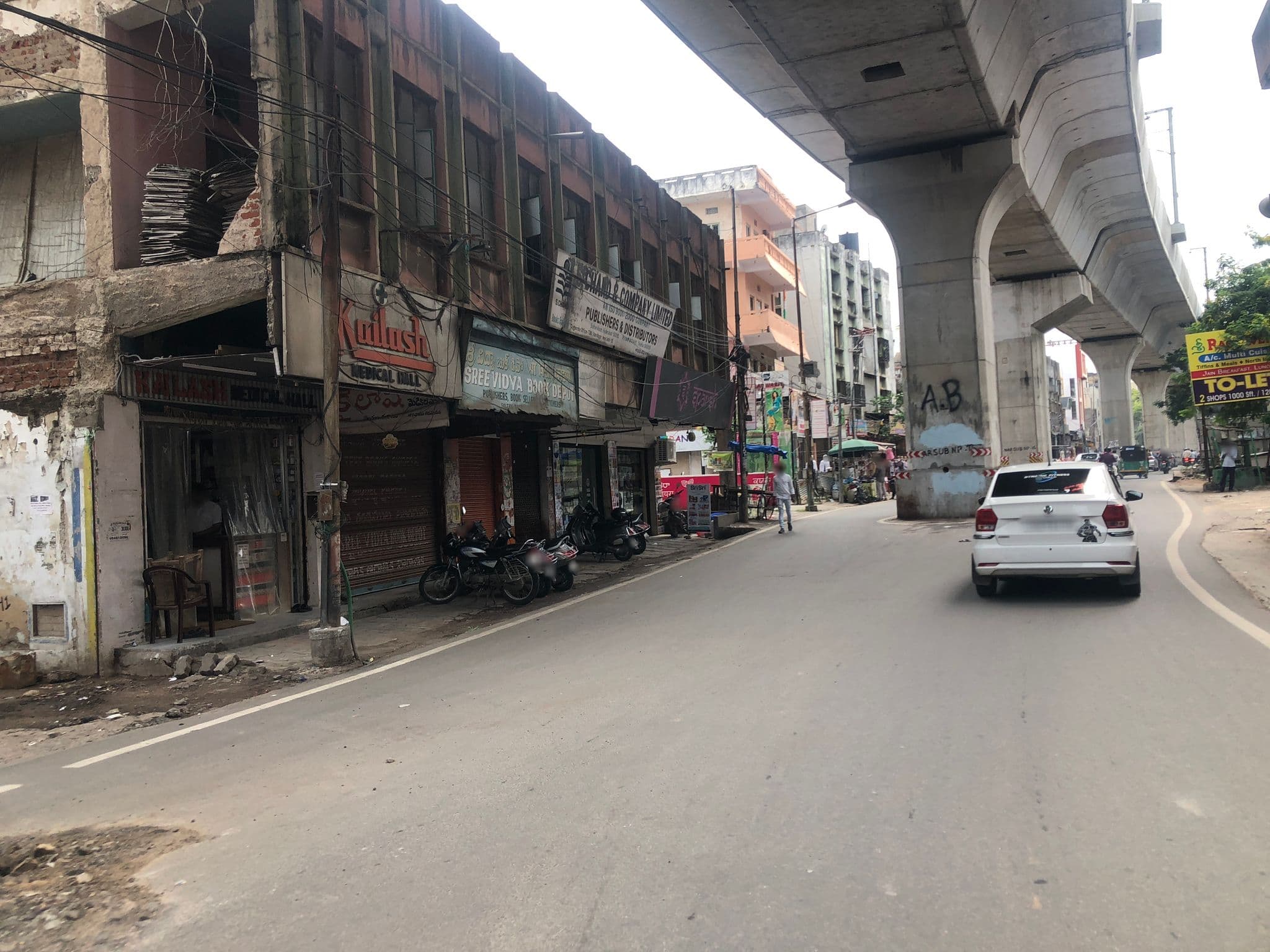 Street view near Bhagyalaxmi Gas Equipments, Hyderabad — © rashmi07 (CC BY-SA · Mapillary)