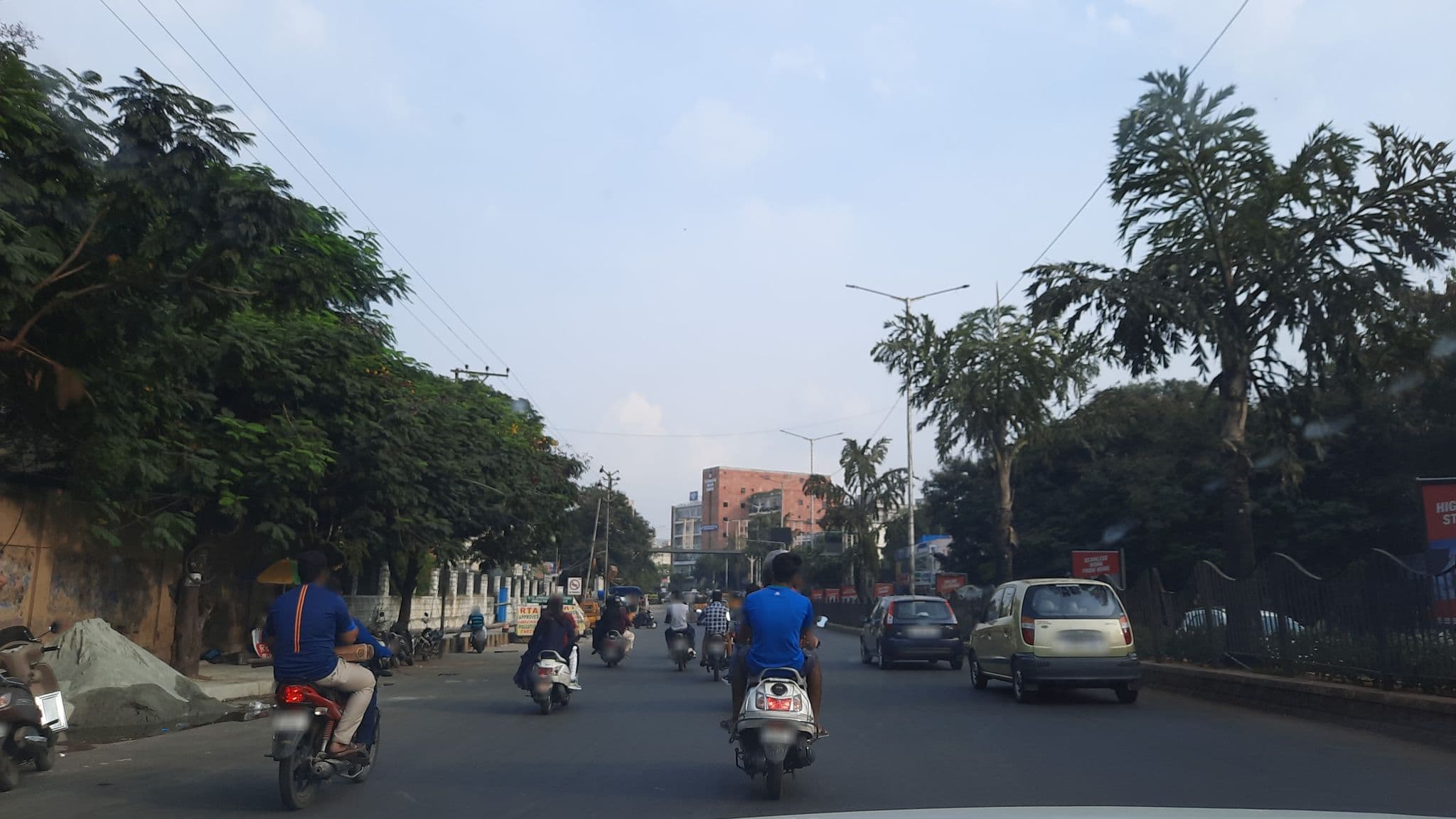 Street view near Hotel Golden Point Residency, Hyderabad — © abhi207 (CC BY-SA · Mapillary)