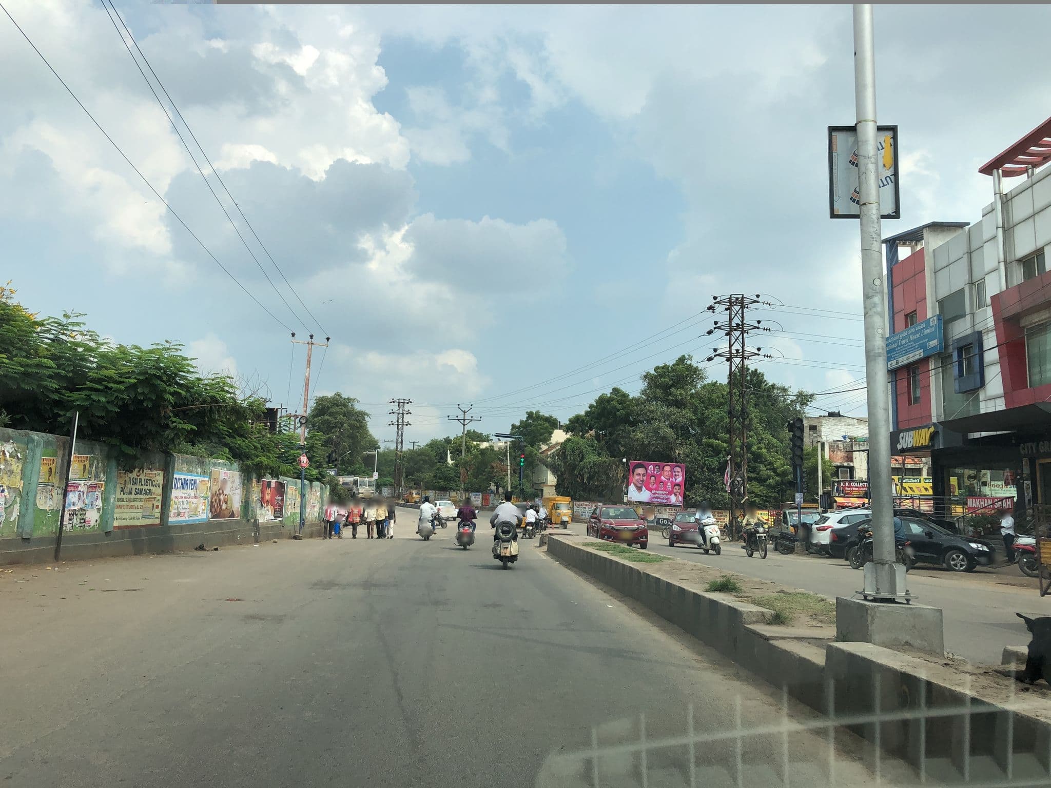 Street view near OYO 30955 Alpine Glow Pinnacle, Malkajgiri — © harishadabala (CC BY-SA · Mapillary)