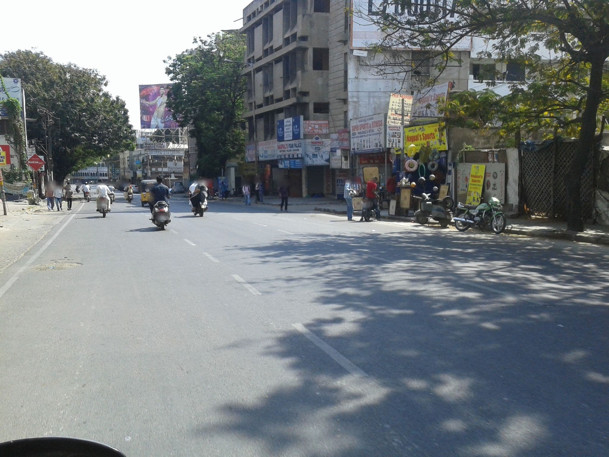 Street view near Hotel Tourist Palace, Hyderabad — © sravaniathreyapurapu (CC BY-SA · Mapillary)