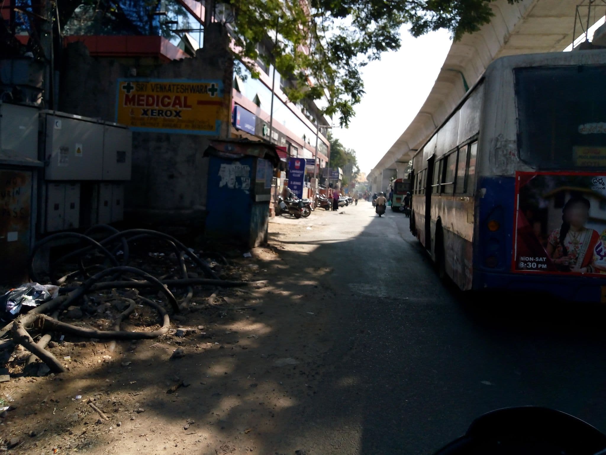 Street view near Hotel Sudarshan International, Hyderabad — © natarajakaveeti (CC BY-SA · Mapillary)