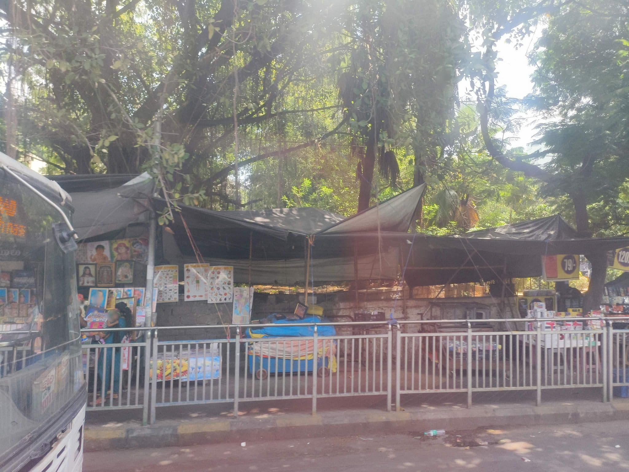 Street view near Indus Hotel, Hyderabad — © ph4ni (CC BY-SA · Mapillary)