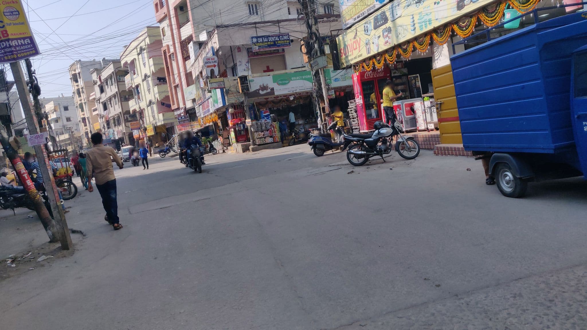 Street view near Star Of India Hotel and Restaurant, Gaddi Annaram — © baddu (CC BY-SA · Mapillary)