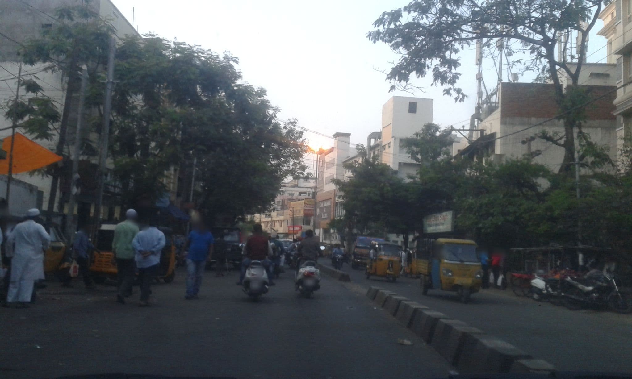 Street view near Hotel Rainbow Residency, Hyderabad — © yogi (CC BY-SA · Mapillary)