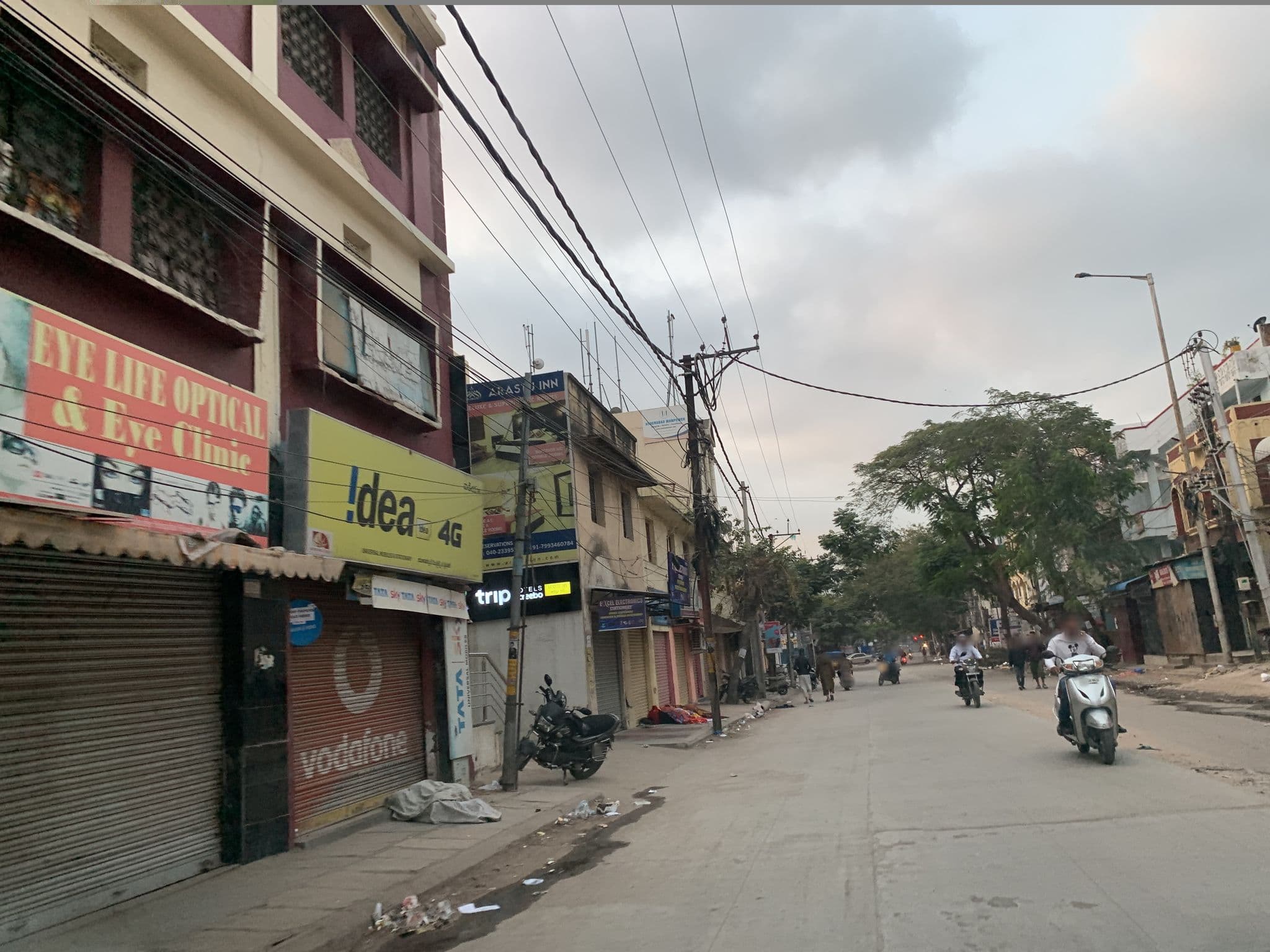 Street view near Itsy By Treebo - Arastu Inn, Hyderabad — © gunmac (CC BY-SA · Mapillary)