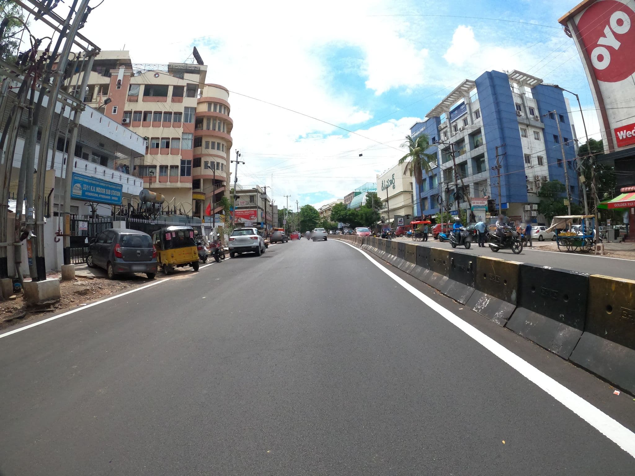 Street view near Oyo Hotel Skyhy, Hyderabad — © pra1985 (CC BY-SA · Mapillary)