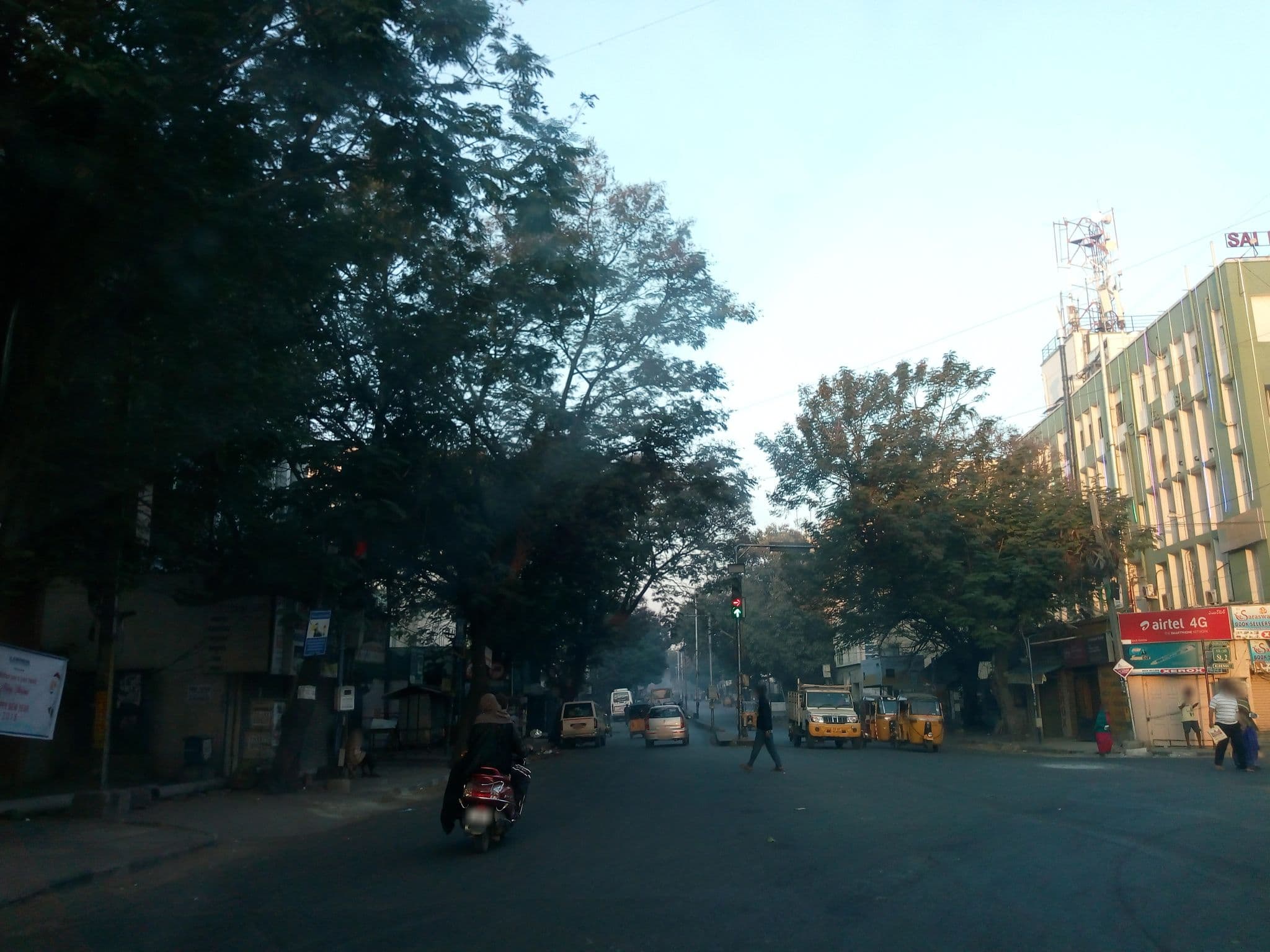Street view near Hotel Tourist Plaza, Gaddi Annaram — © natarajakaveeti (CC BY-SA · Mapillary)