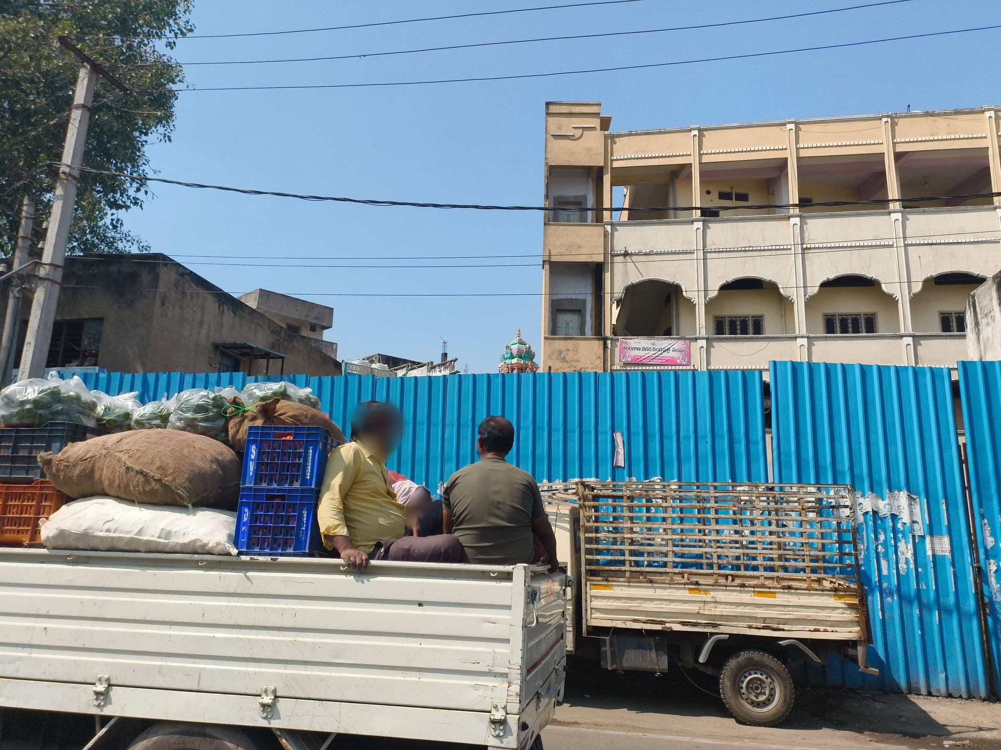 Street view near New Garden Lodge, Hyderabad — © ph4ni (CC BY-SA · Mapillary)
