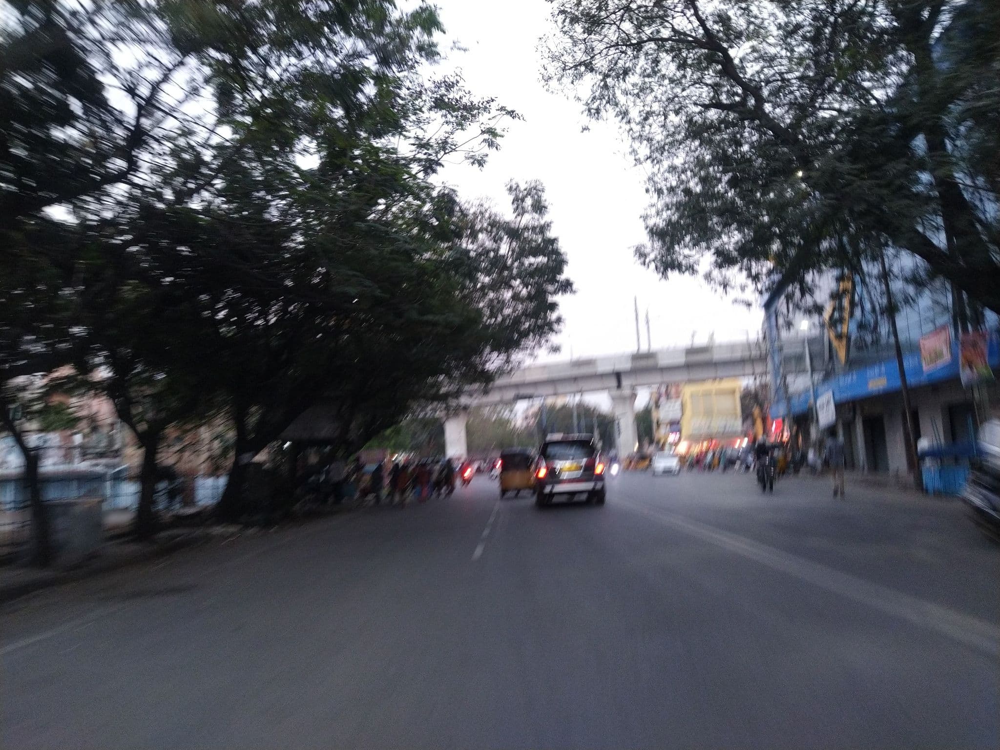 Street view near Hyderabad Youth Hostel, Rāniganj — © mahender (CC BY-SA · Mapillary)