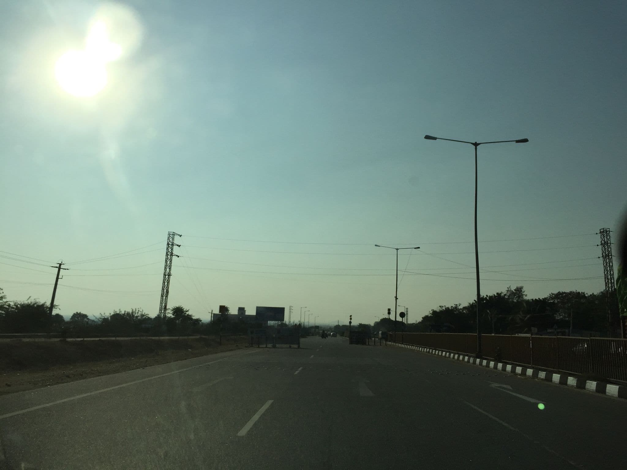Street view near Hotel Dolphin, Bhongīr — © nithin (CC BY-SA · Mapillary)