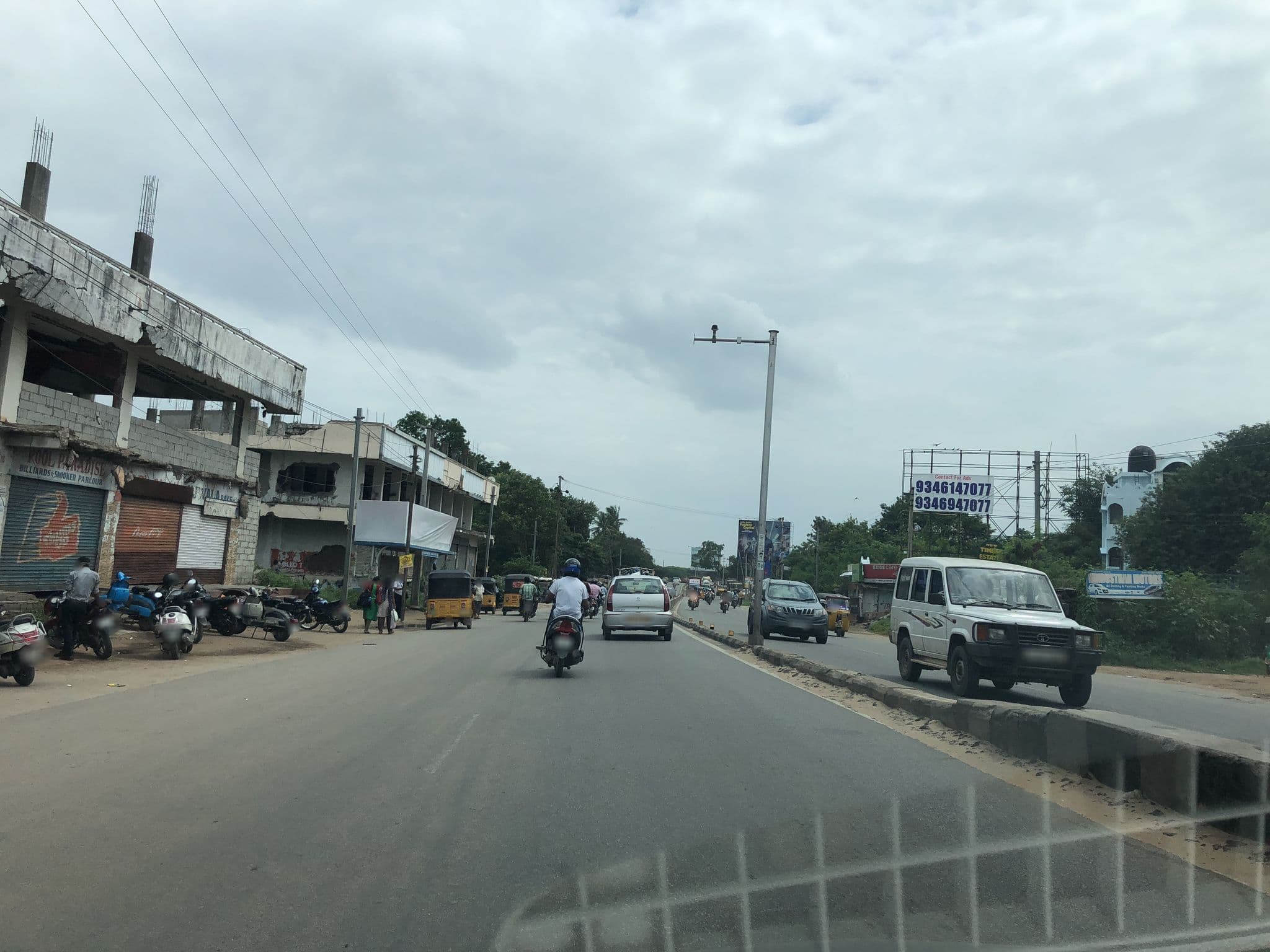 Street view near Priya Darshini Hotel, Quthbullapur — © harishadabala (CC BY-SA · Mapillary)
