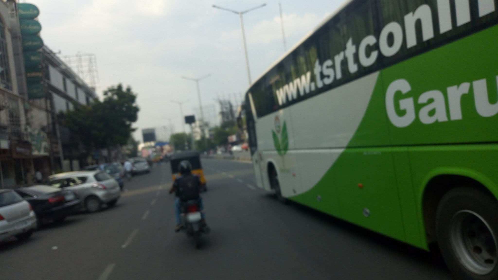 Street view near OYO 9302 Hotel Baseraa Inn, Hyderabad — © smile1939 (CC BY-SA · Mapillary)