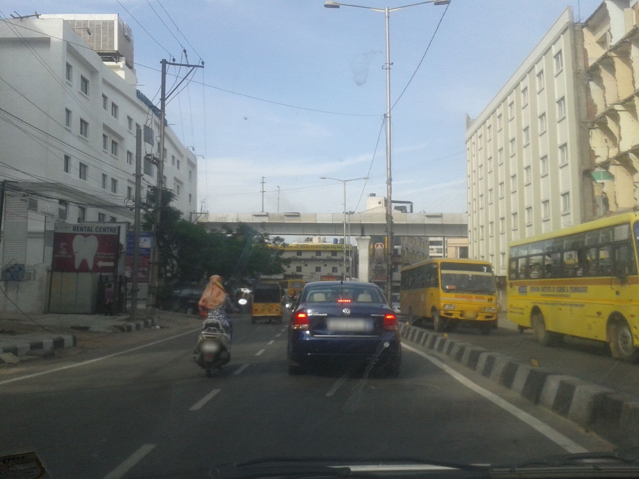 Street view near Hotel Adobe, Hyderabad — © yogi (CC BY-SA · Mapillary)