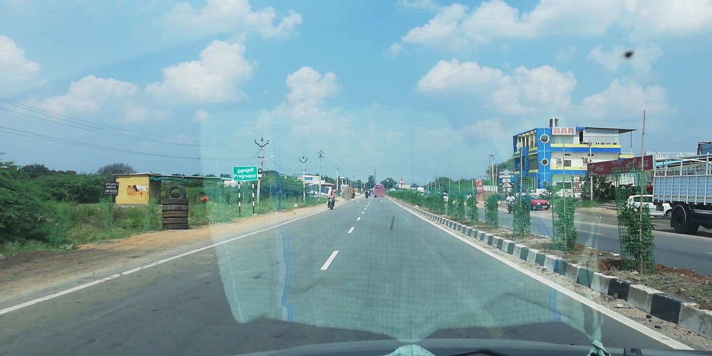 Street view near Haritha Aptdc : Siddipet, Gajwel — © nithin (CC BY-SA · Mapillary)