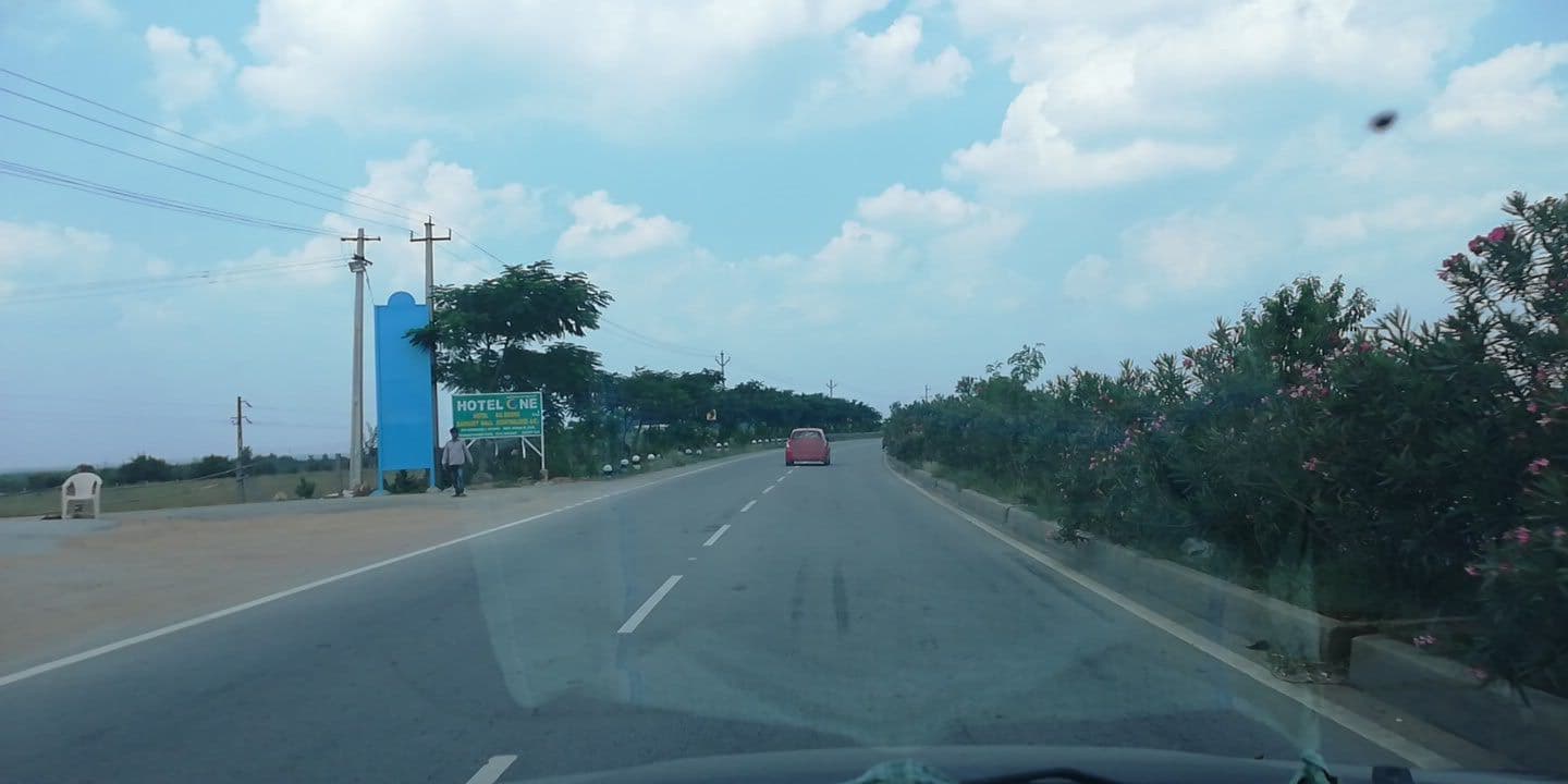 Street view near Hotel One, Narsāpuram — © nithin (CC BY-SA · Mapillary)